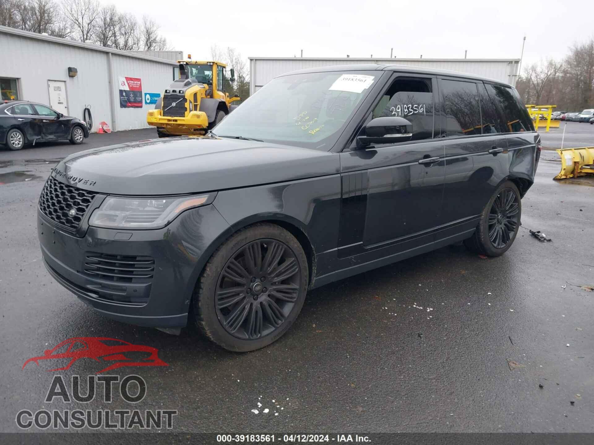 LAND ROVER RANGE ROVER 2020 - SALGS2RU2LA403270