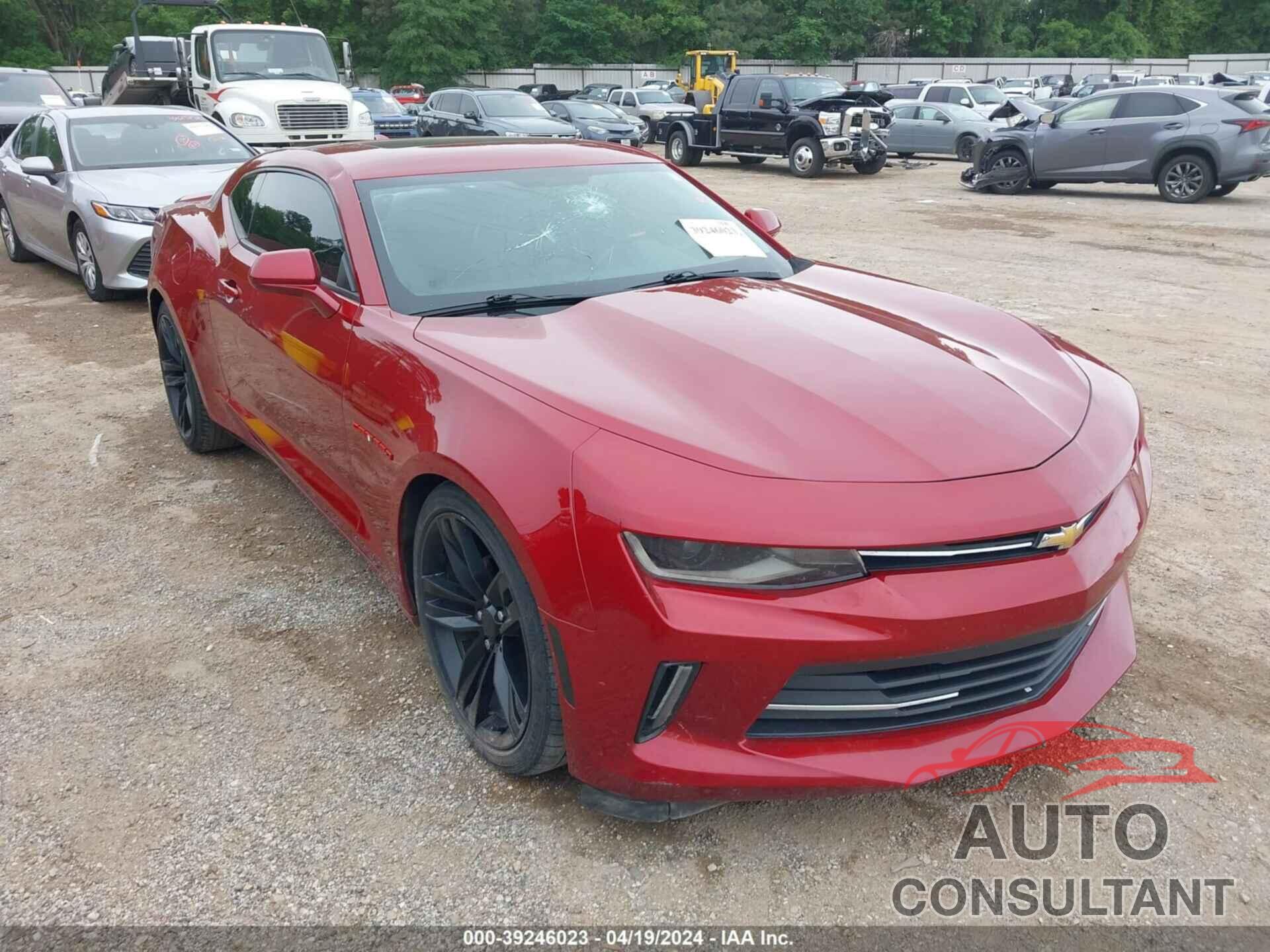 CHEVROLET CAMARO 2016 - 1G1FD1RS8G0107129