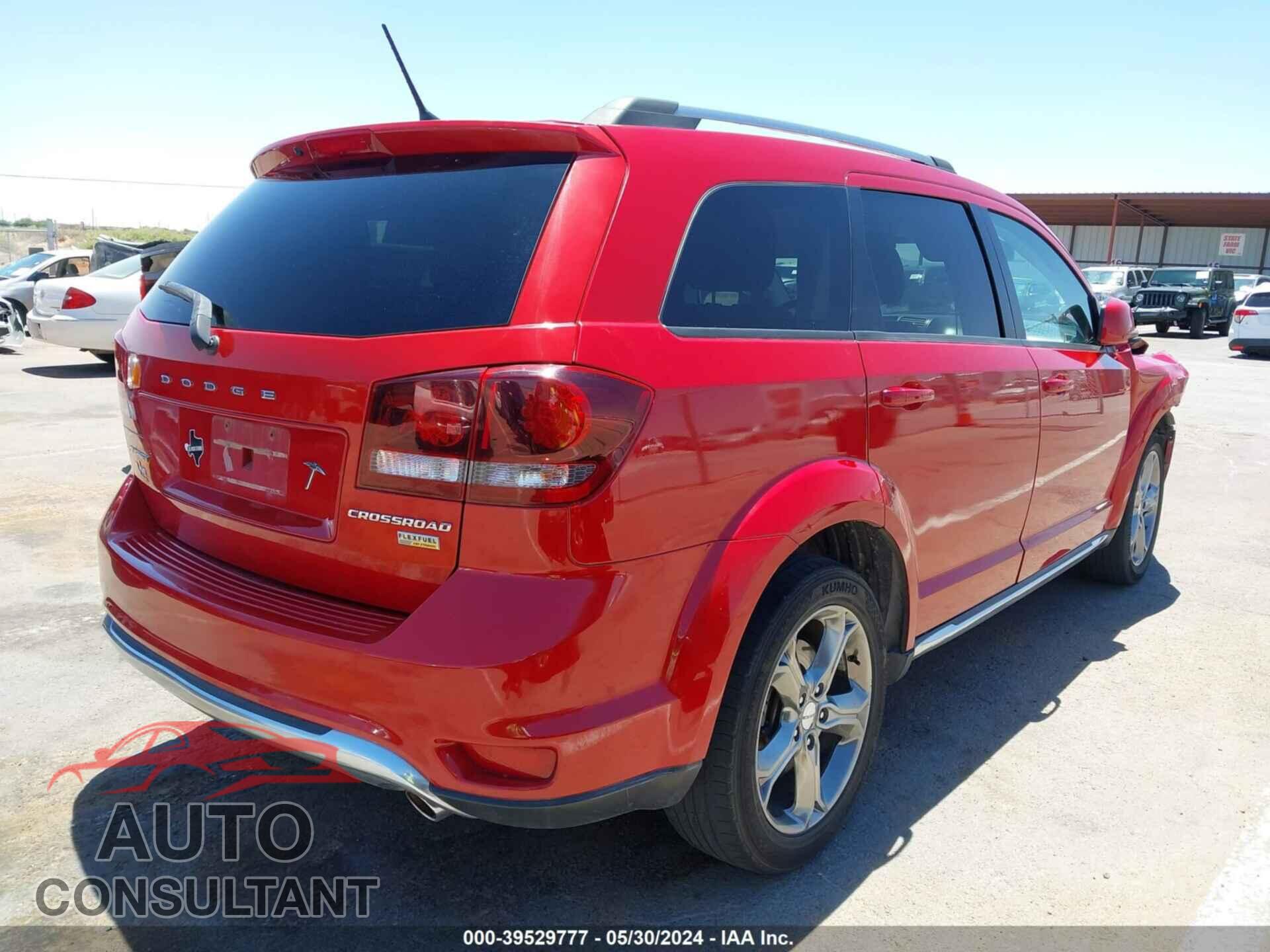 DODGE JOURNEY 2016 - 3C4PDCGG9GT210021