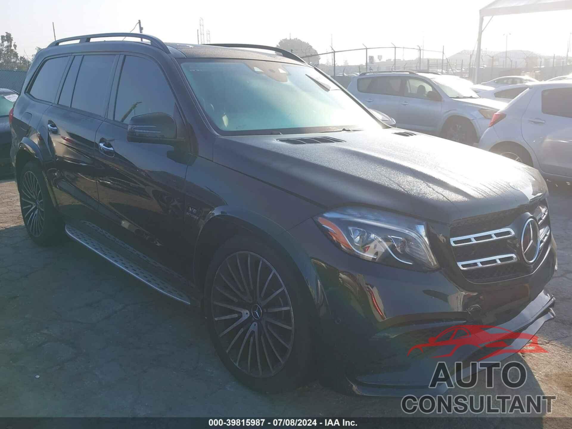 MERCEDES-BENZ AMG GLS 63 2018 - 4JGDF7FE8JB036709
