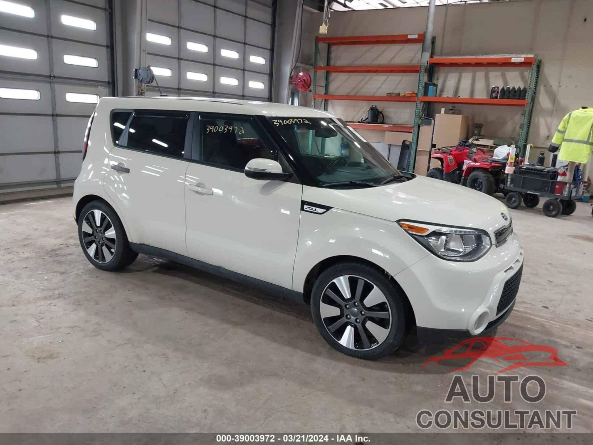 KIA SOUL 2016 - KNDJX3A50G7287997