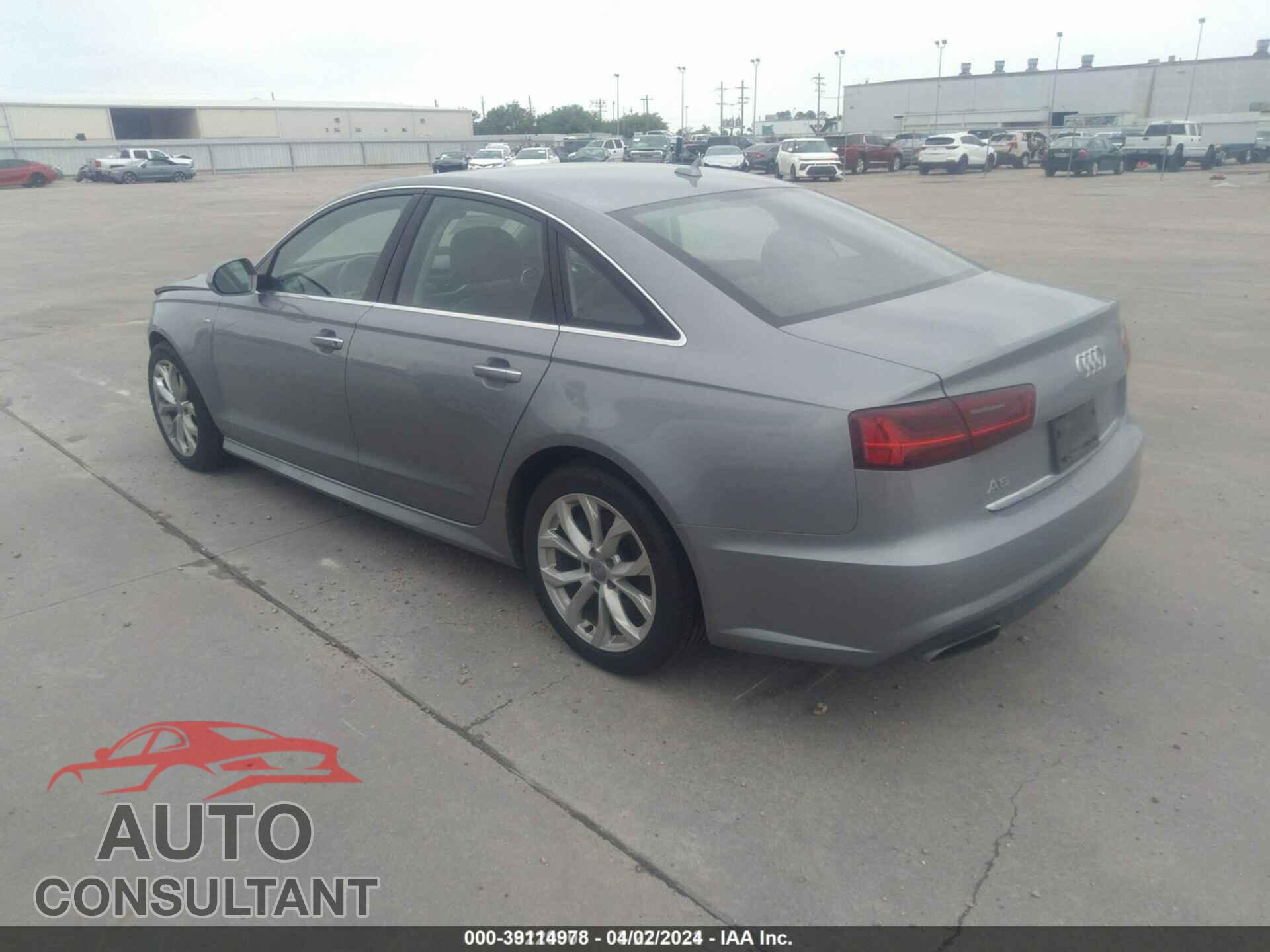AUDI A6 2017 - WAUC8AFC8HN083489