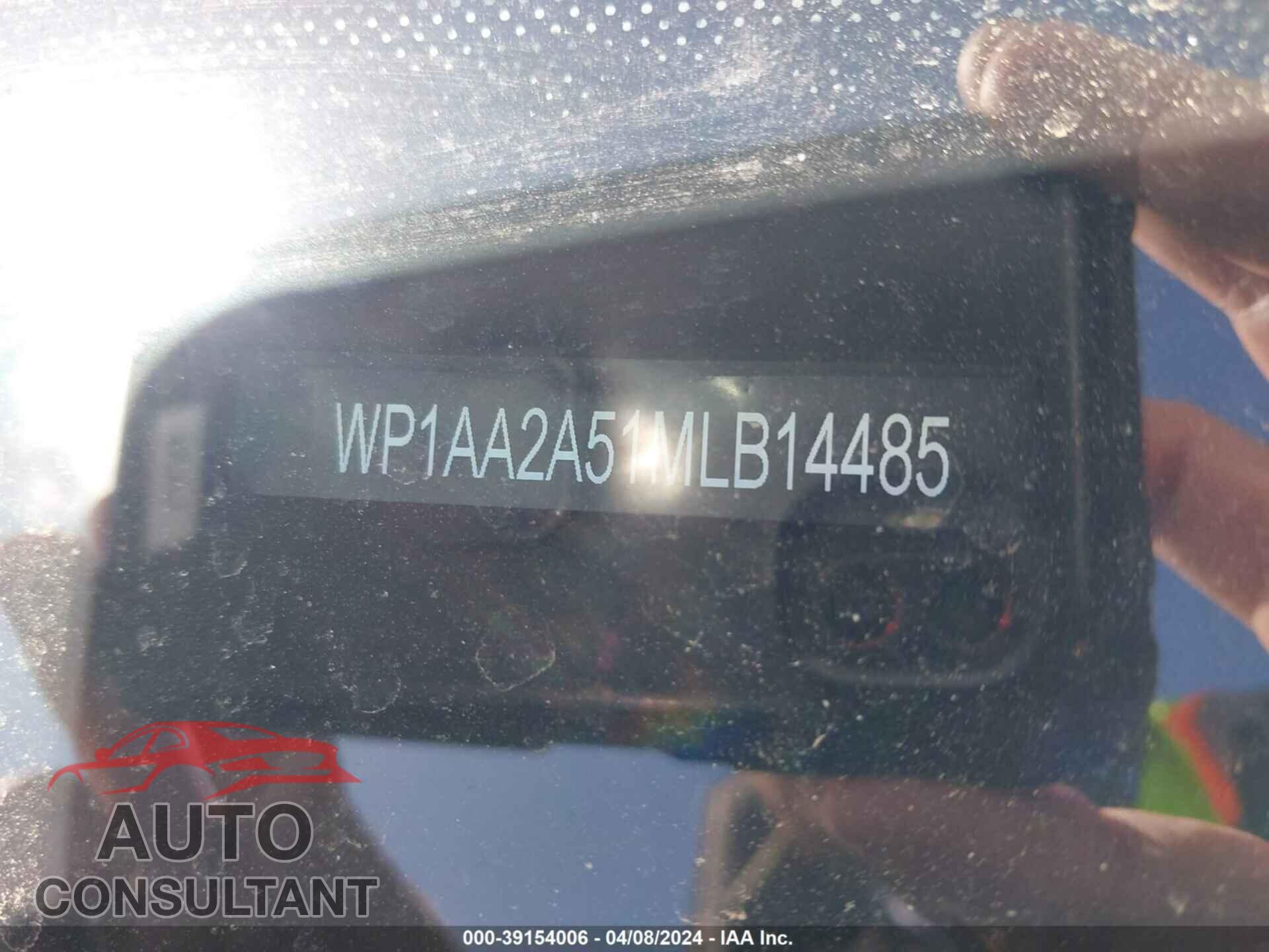 PORSCHE MACAN 2021 - WP1AA2A51MLB14485