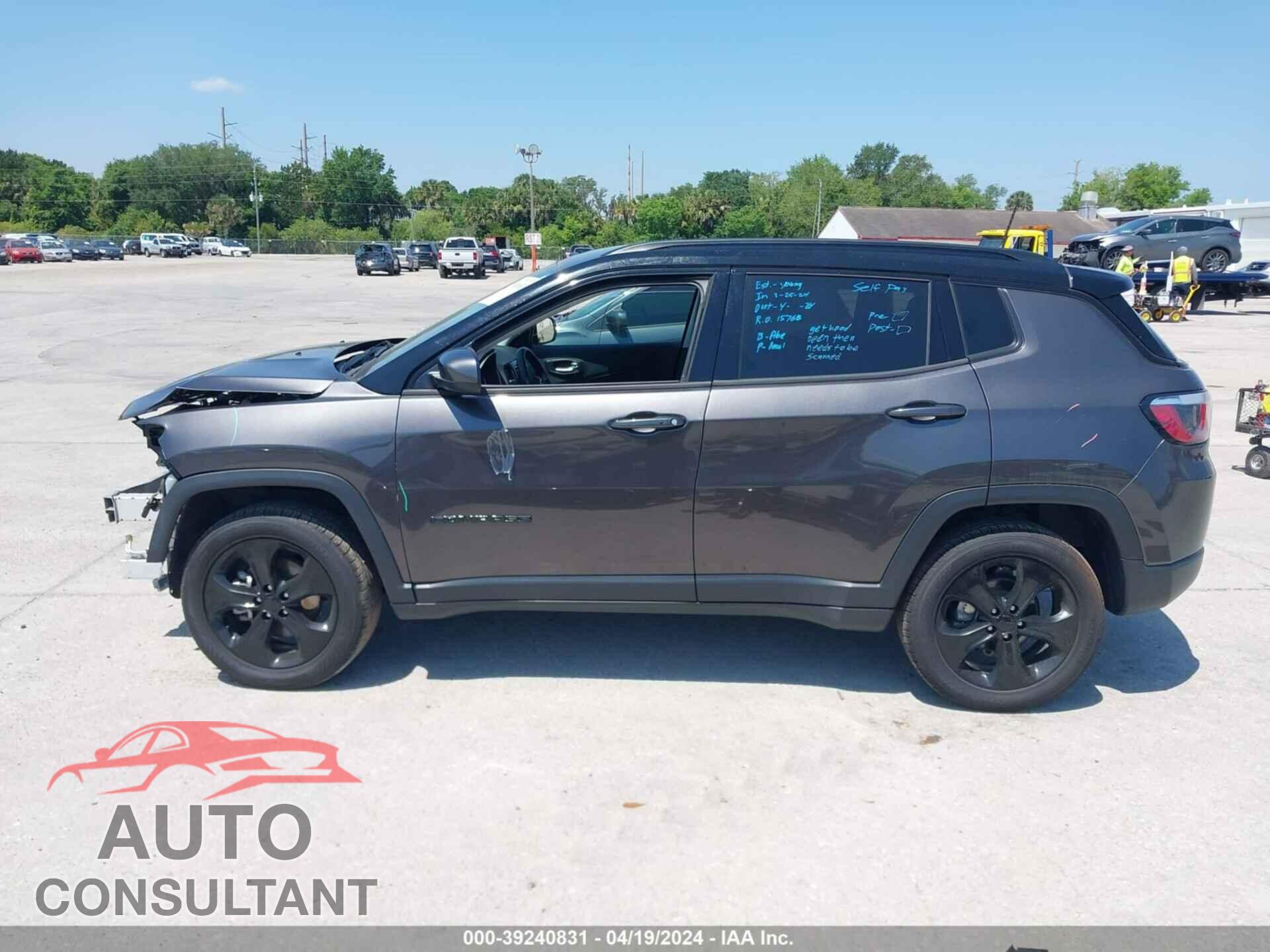 JEEP COMPASS 2020 - 3C4NJDBB8LT173412