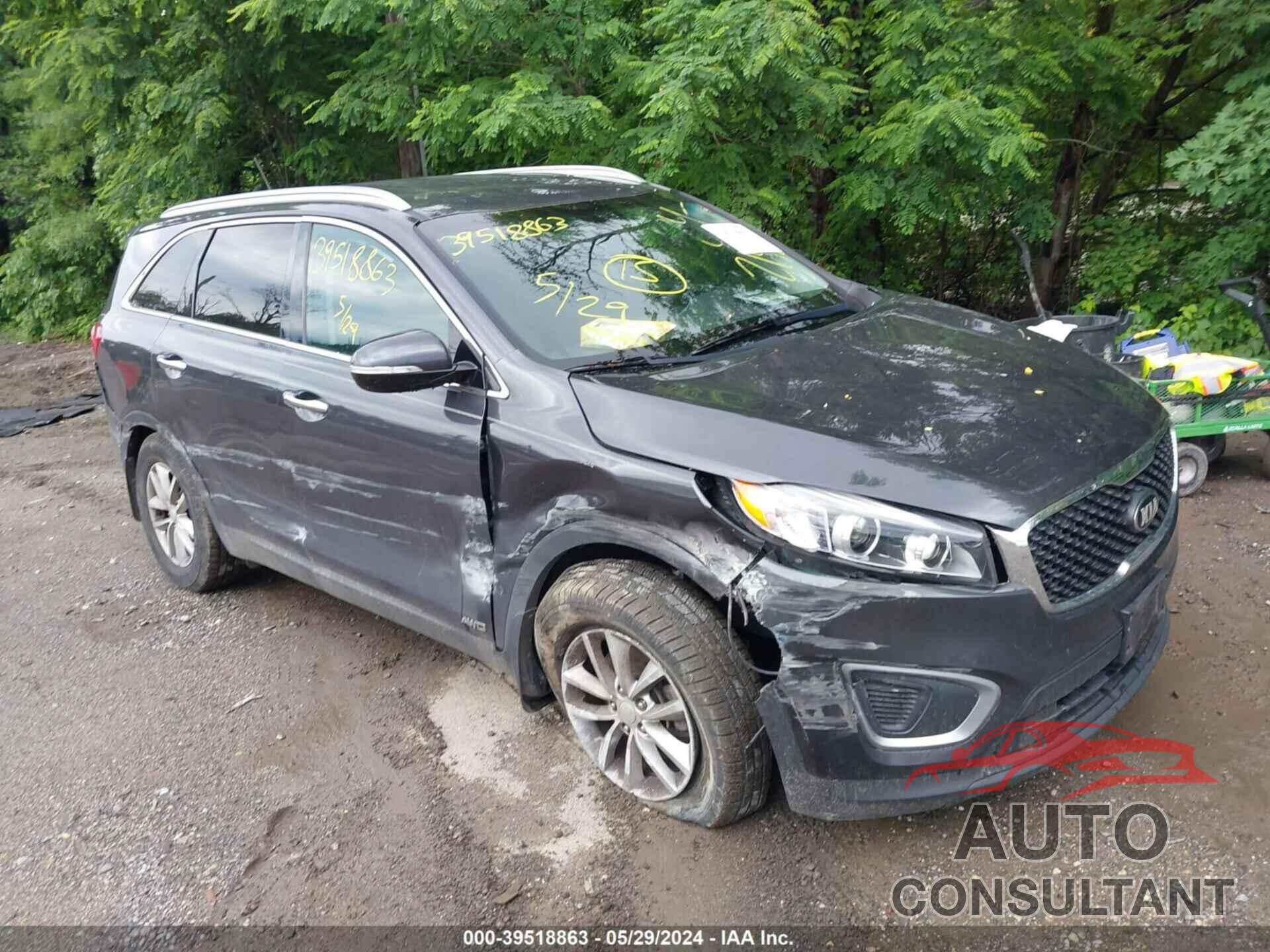 KIA SORENTO 2016 - 5XYPGDA31GG166543
