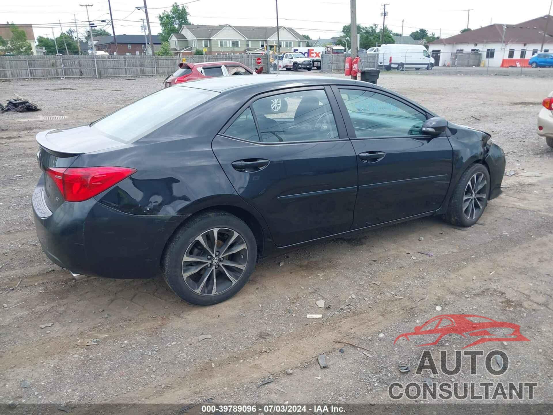 TOYOTA COROLLA 2019 - 2T1BURHE2KC194511
