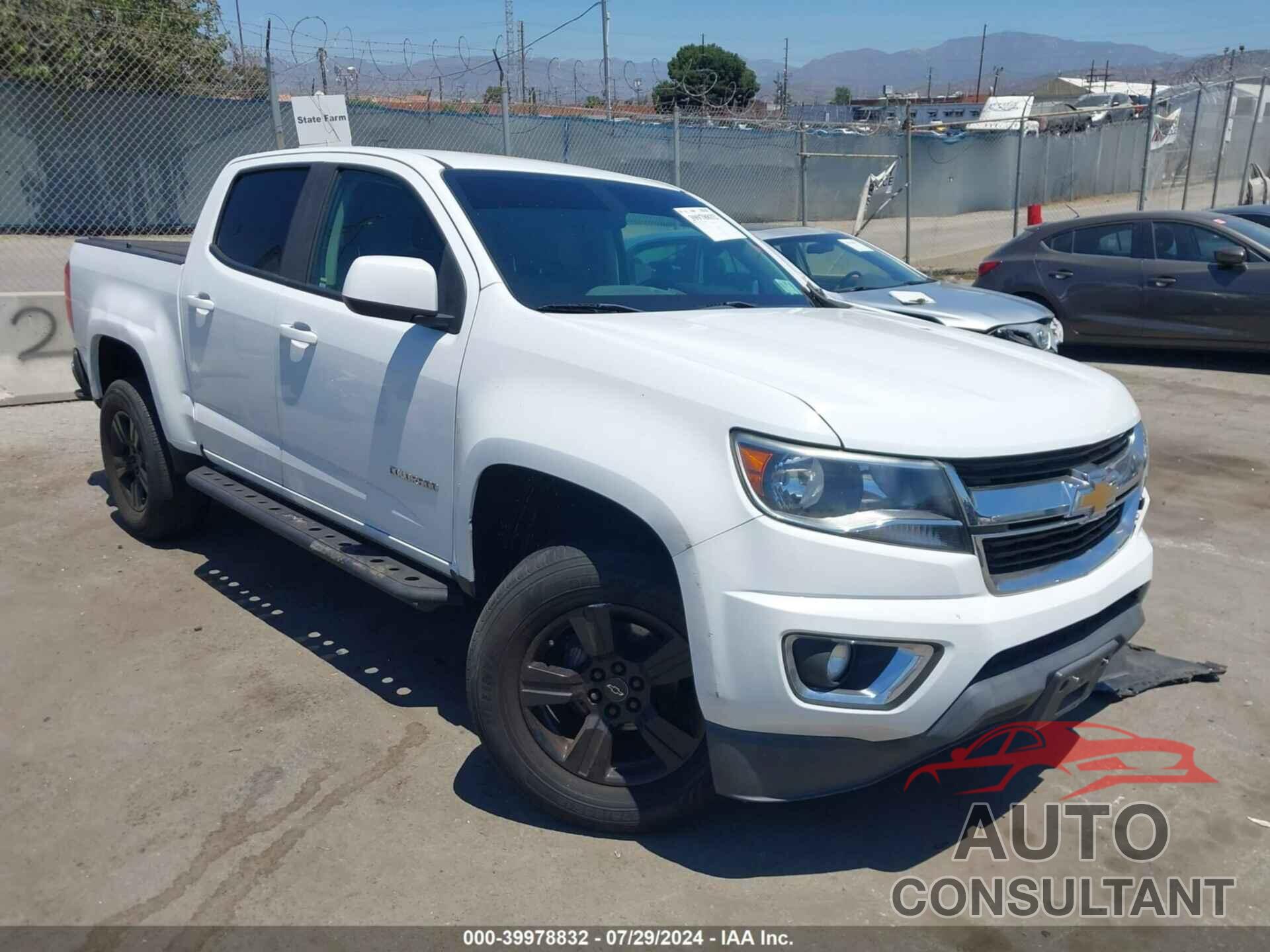 CHEVROLET COLORADO 2018 - 1GCGSBEN5J1258857