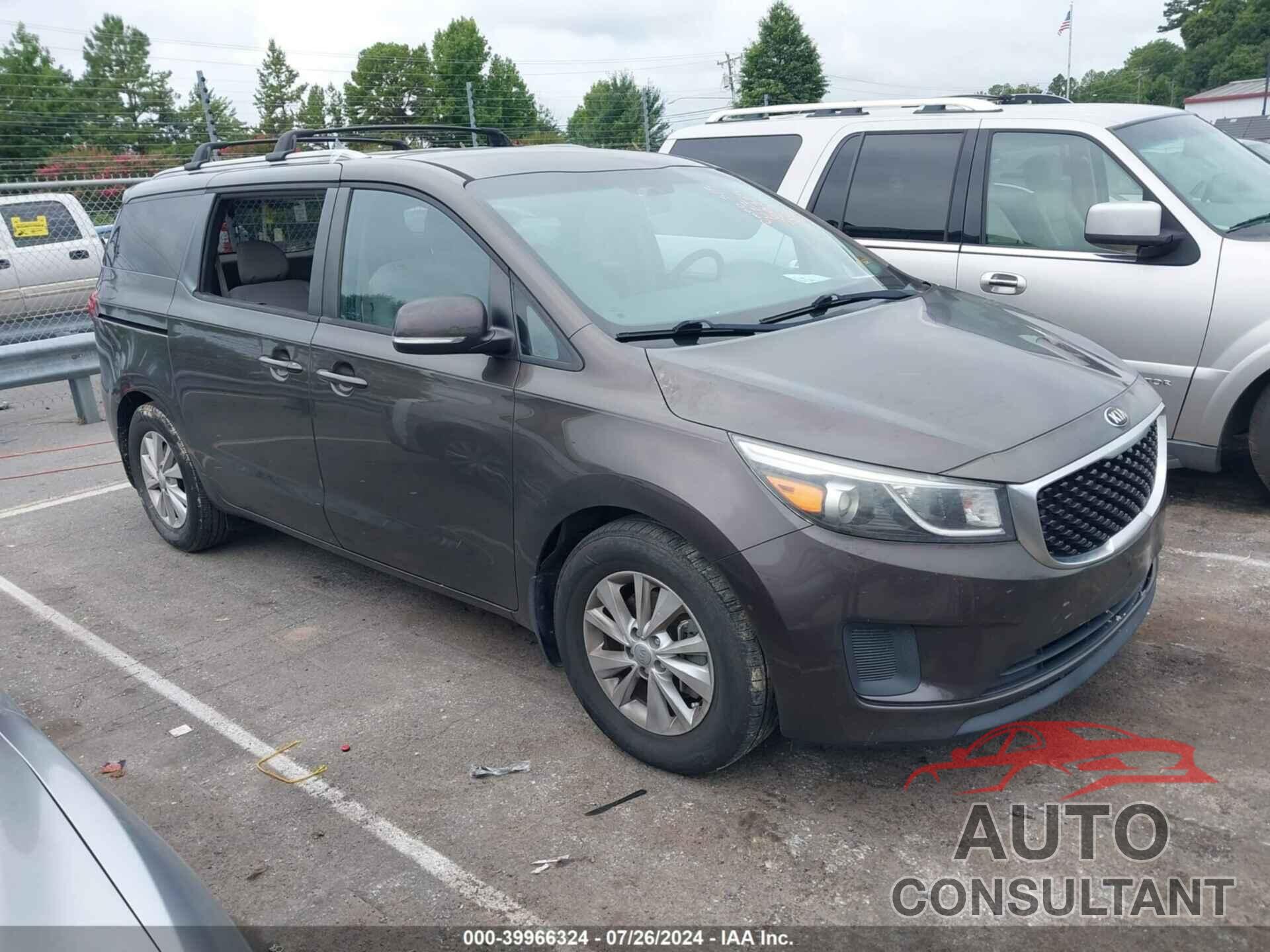 KIA SEDONA 2016 - KNDMB5C18G6116194