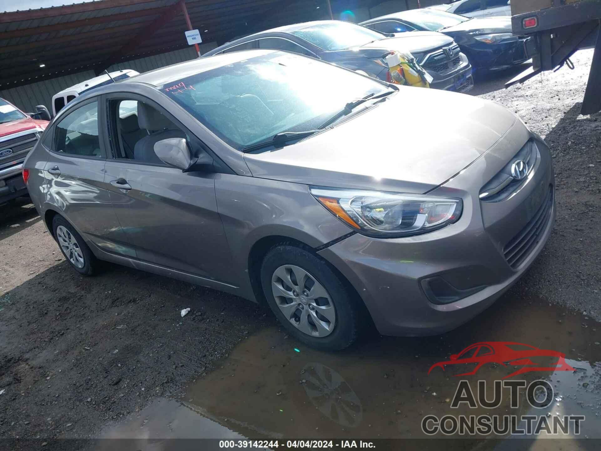 HYUNDAI ACCENT 2017 - KMHCT4AE2HU355757