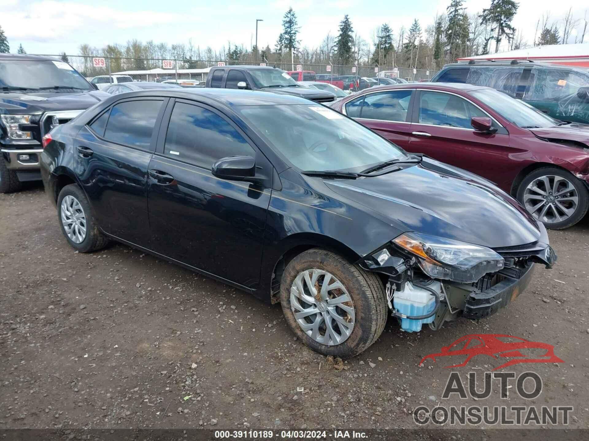 TOYOTA COROLLA 2019 - 5YFBURHEXKP947492