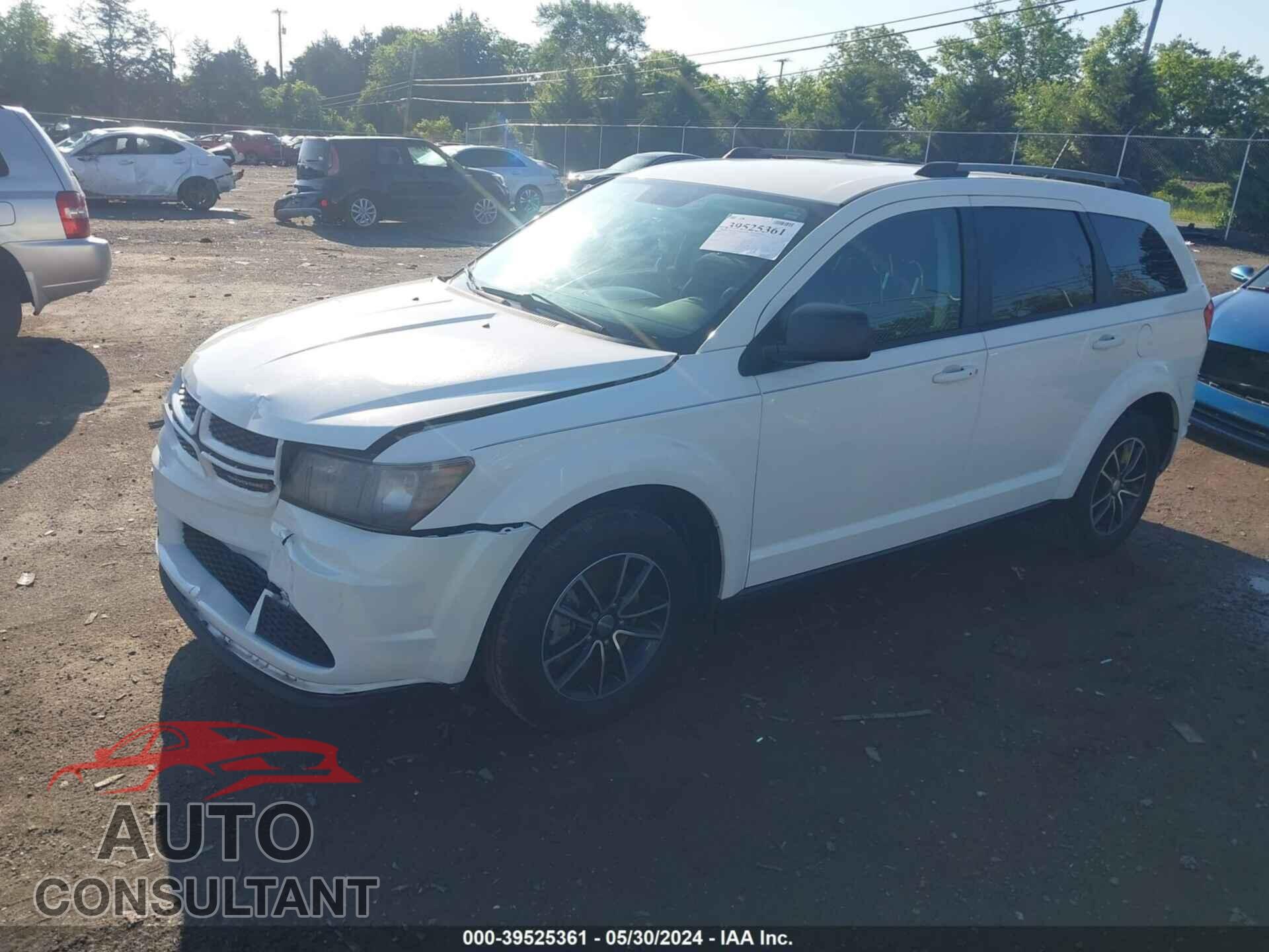 DODGE JOURNEY 2017 - 3C4PDCAB0HT653611