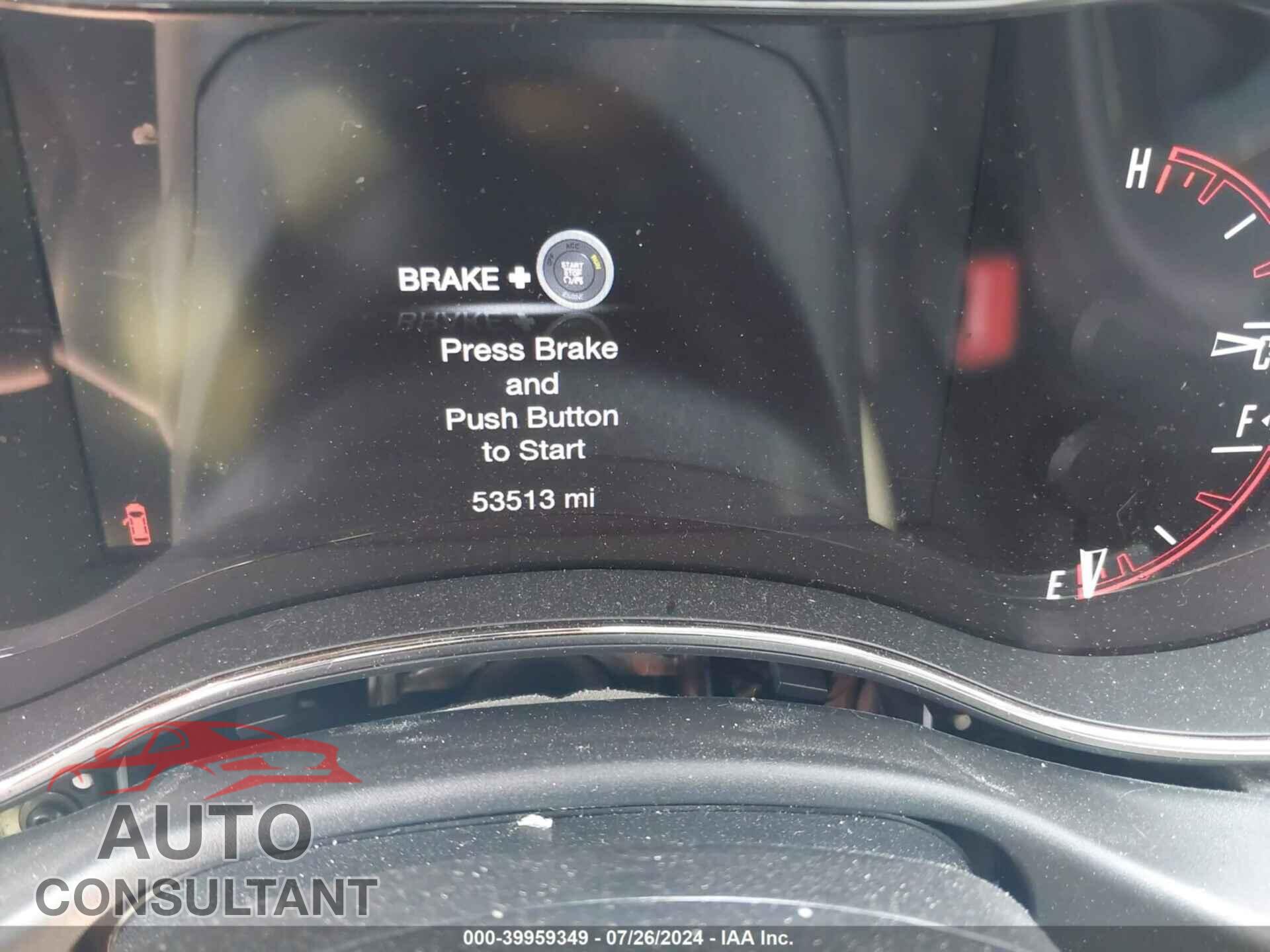 DODGE DURANGO 2019 - 1C4RDJDG5KC827891