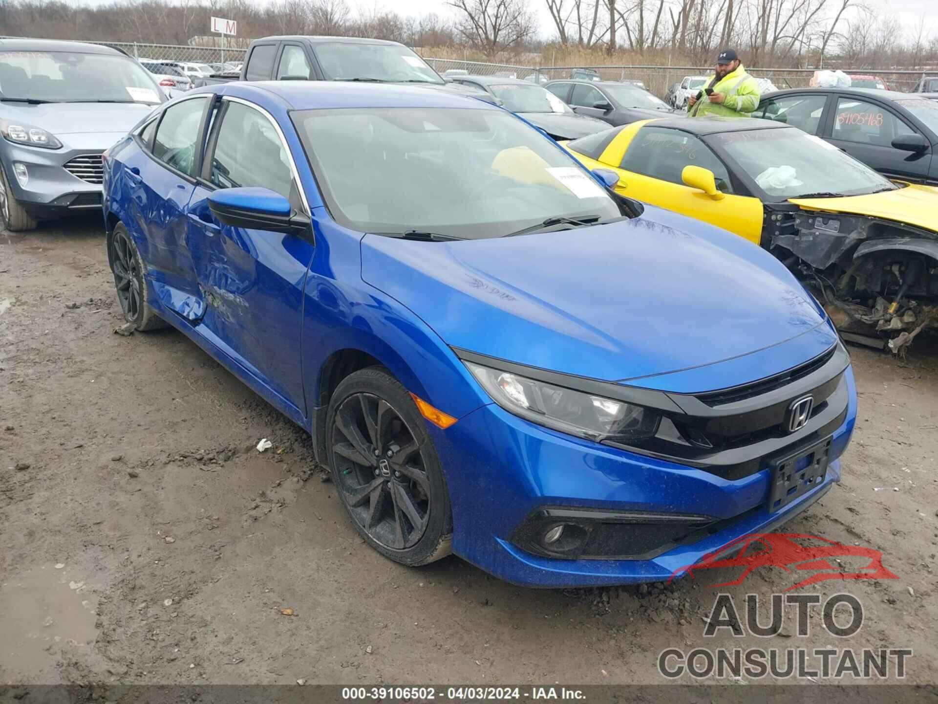 HONDA CIVIC 2019 - 19XFC2F89KE026696