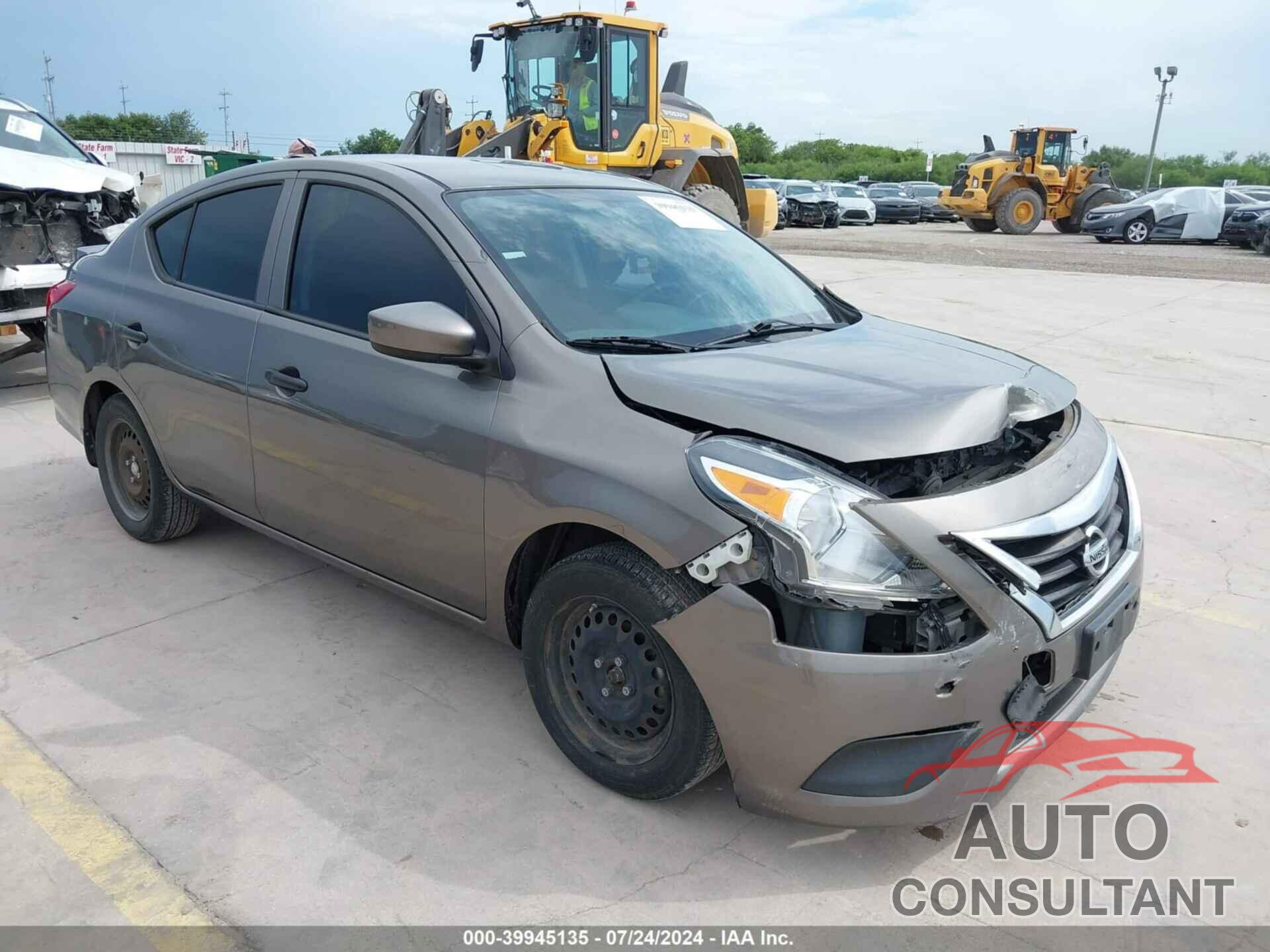 NISSAN VERSA 2016 - 3N1CN7AP3GL874328