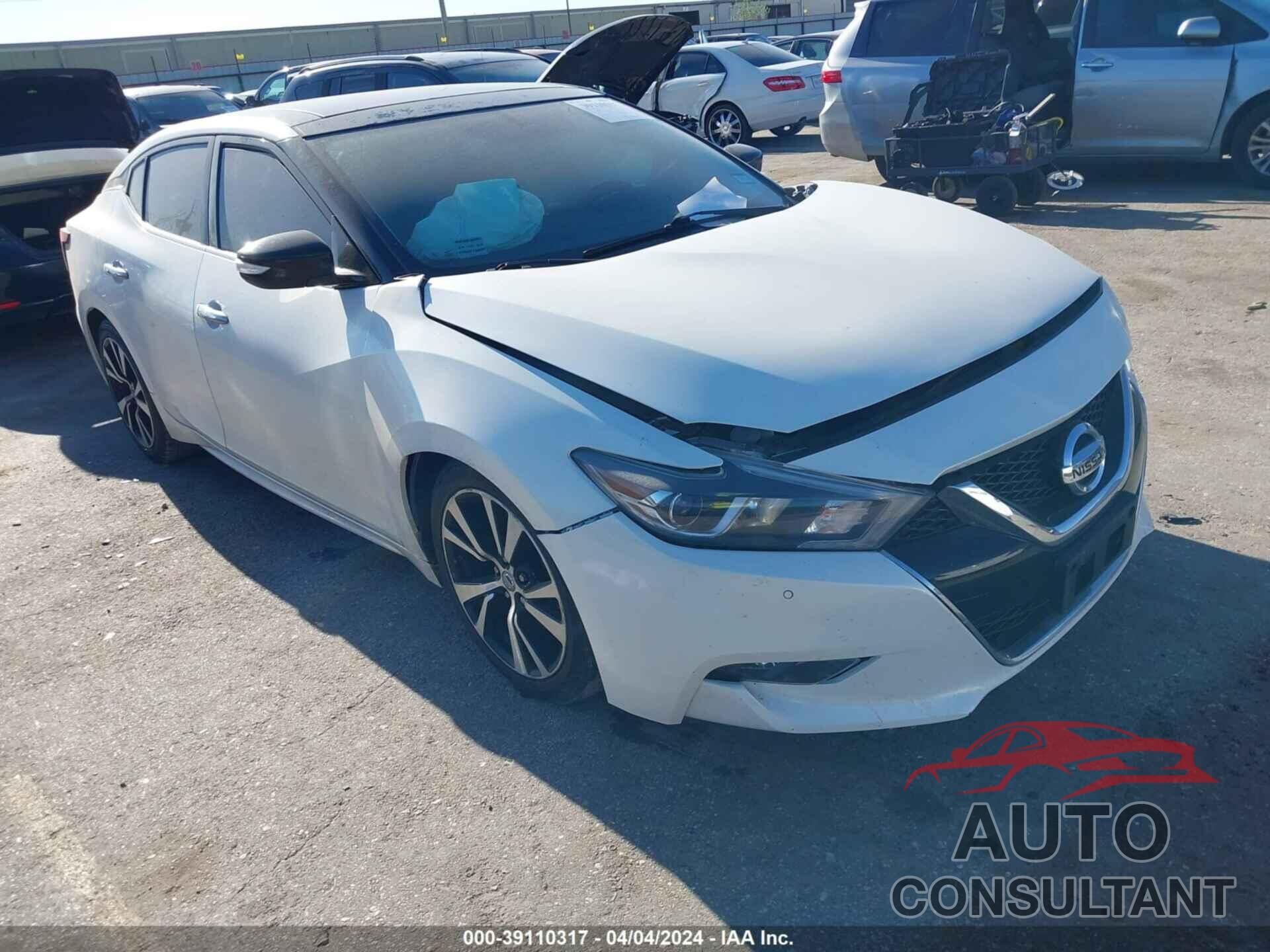 NISSAN MAXIMA 2018 - 1N4AA6AP8JC401026