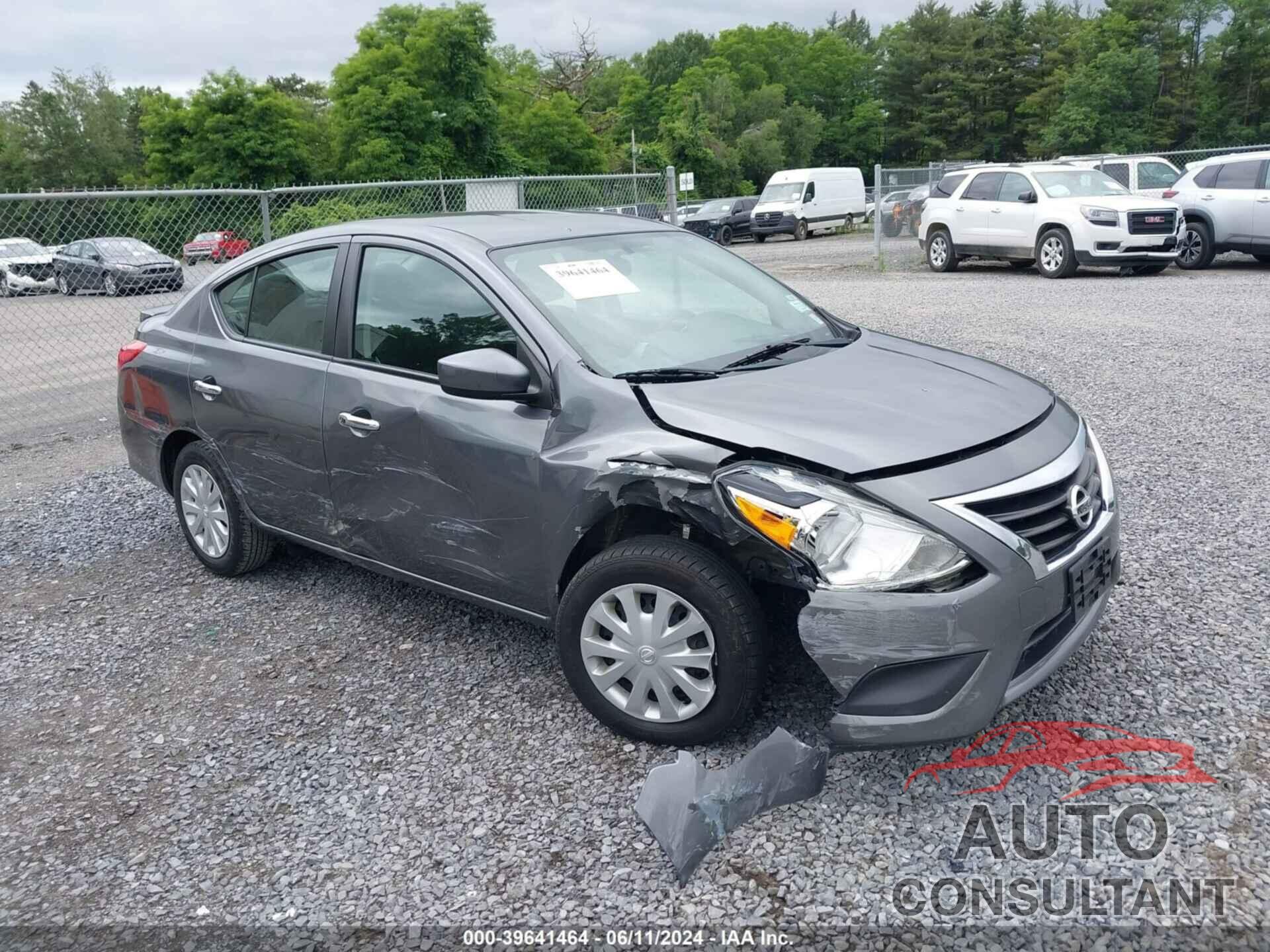 NISSAN VERSA 2019 - 3N1CN7AP7KL858769