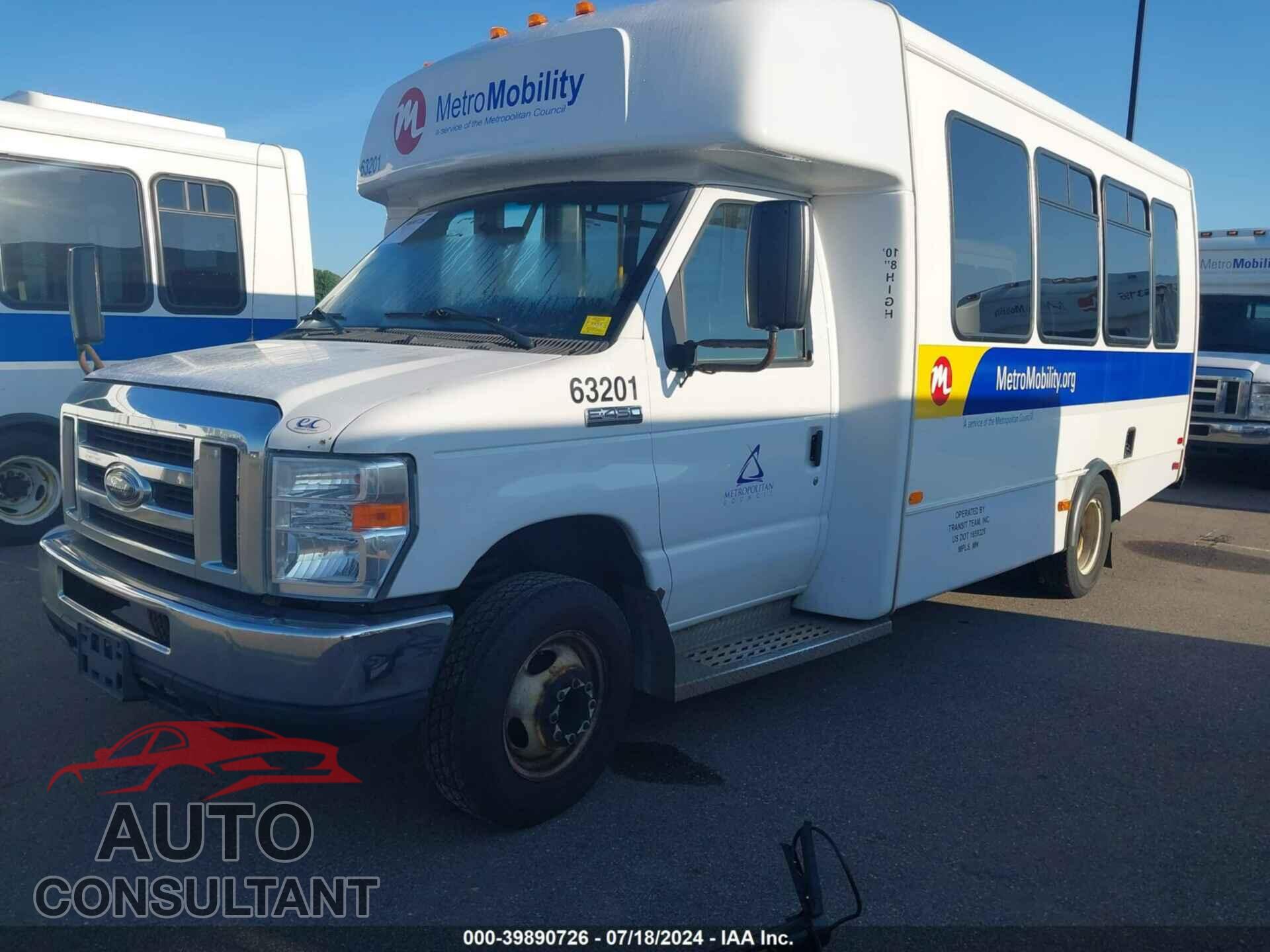 FORD E-450 CUTAWAY 2017 - 1FDFE4FS1HDC37821
