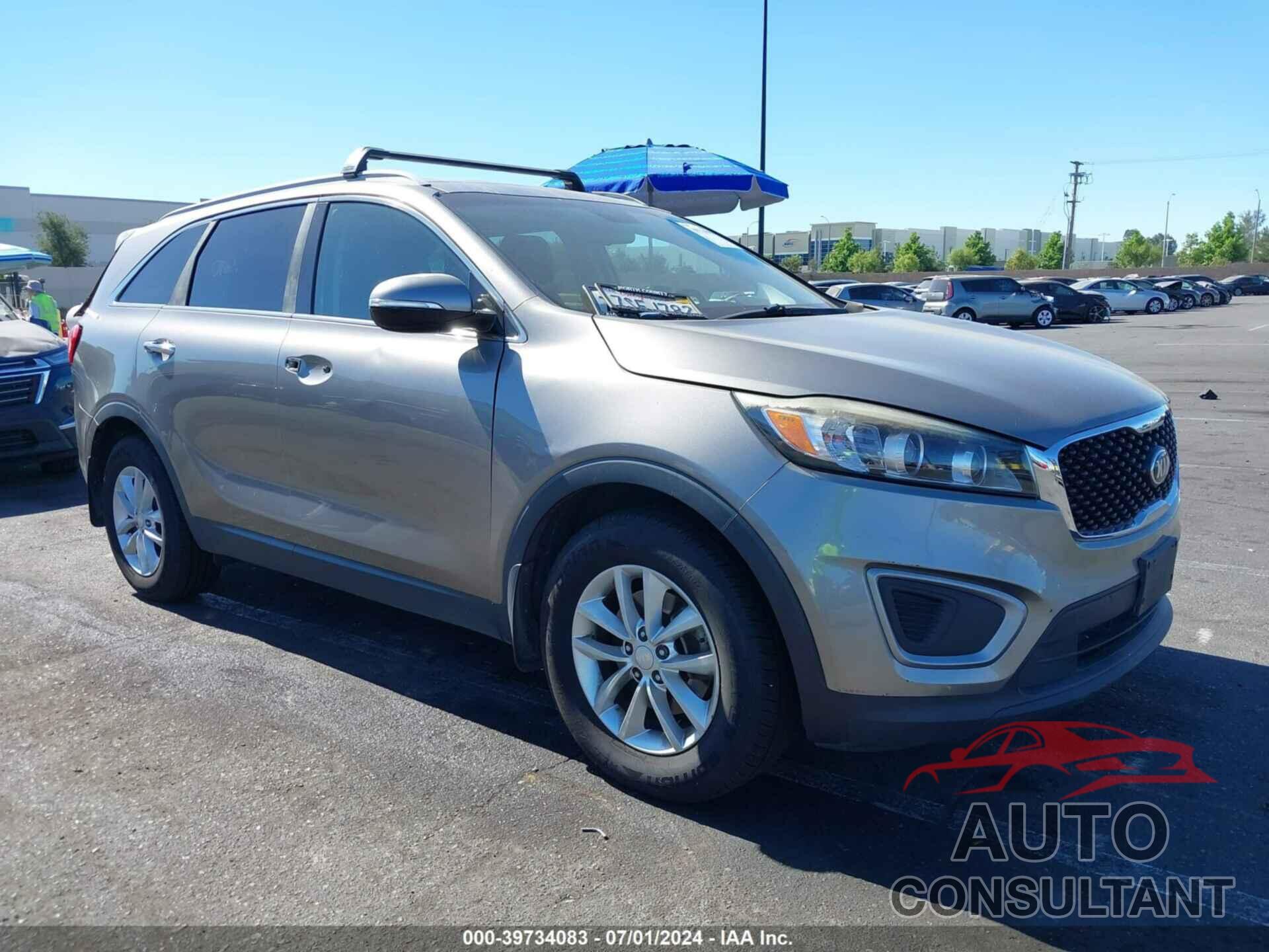 KIA SORENTO 2016 - 5XYPG4A32GG157804