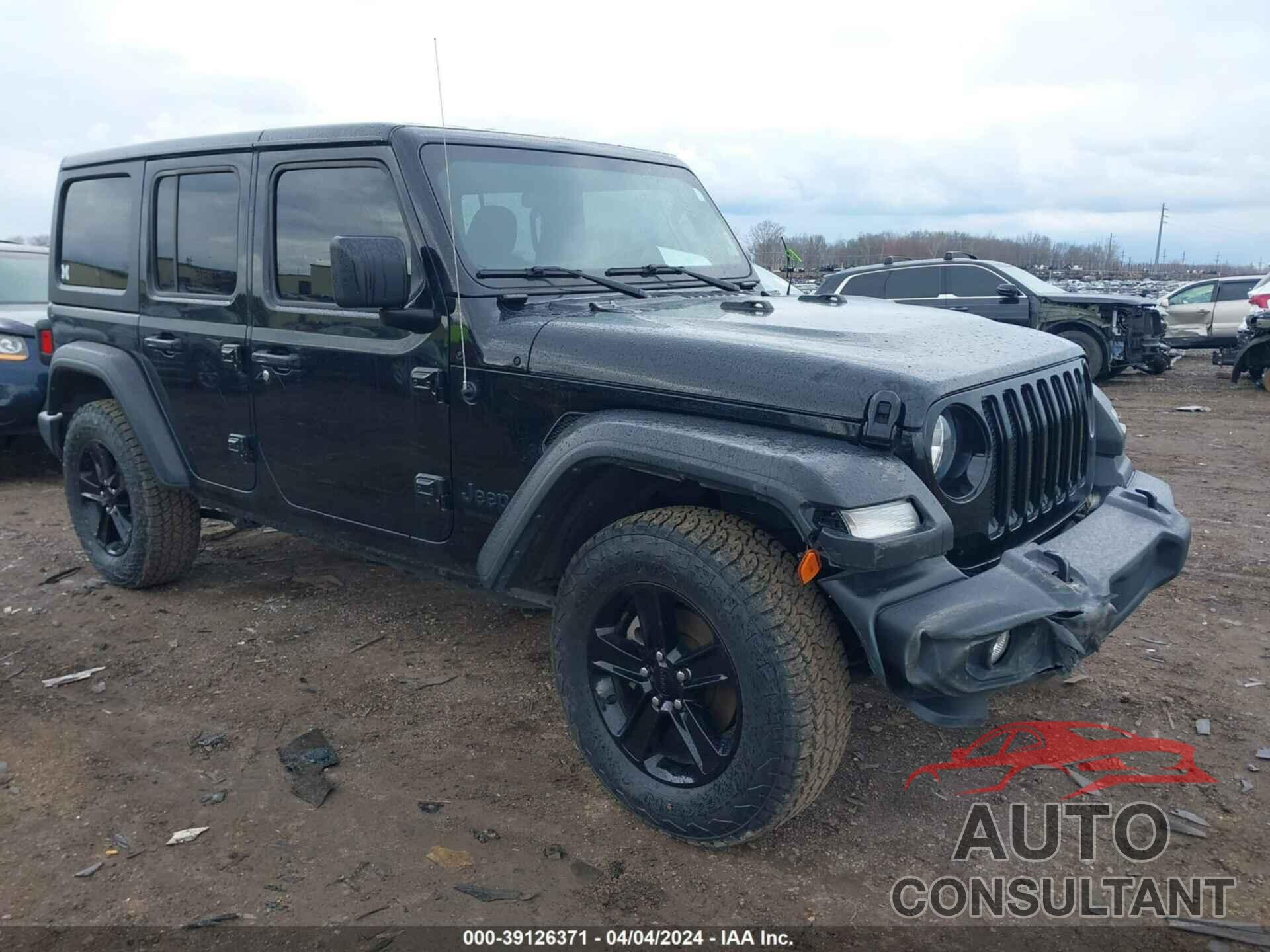 JEEP WRANGLER UNLIMITED 2021 - 1C4HJXDN6MW740346