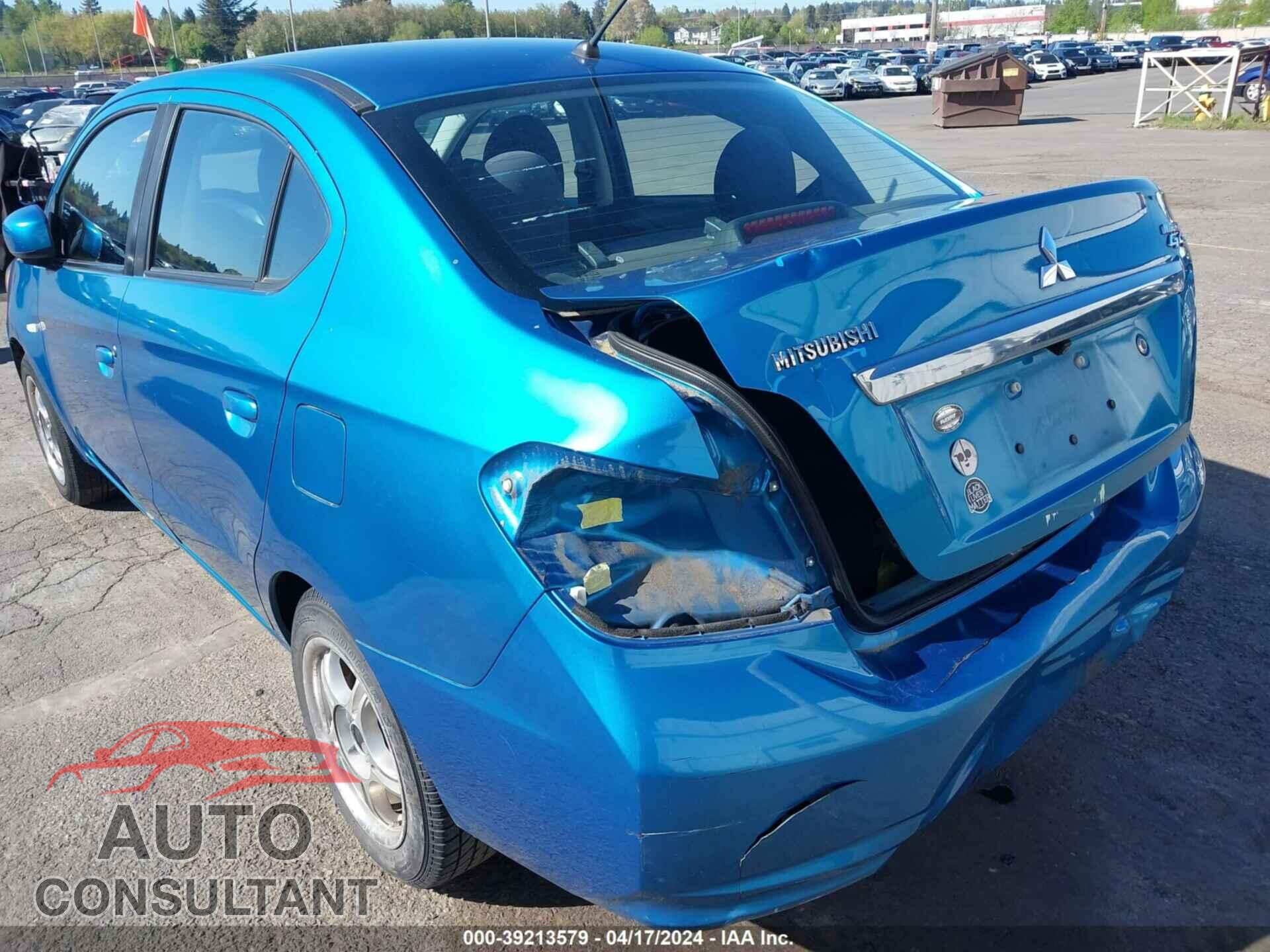 MITSUBISHI MIRAGE G4 2017 - ML32F3FJ1HHF15357
