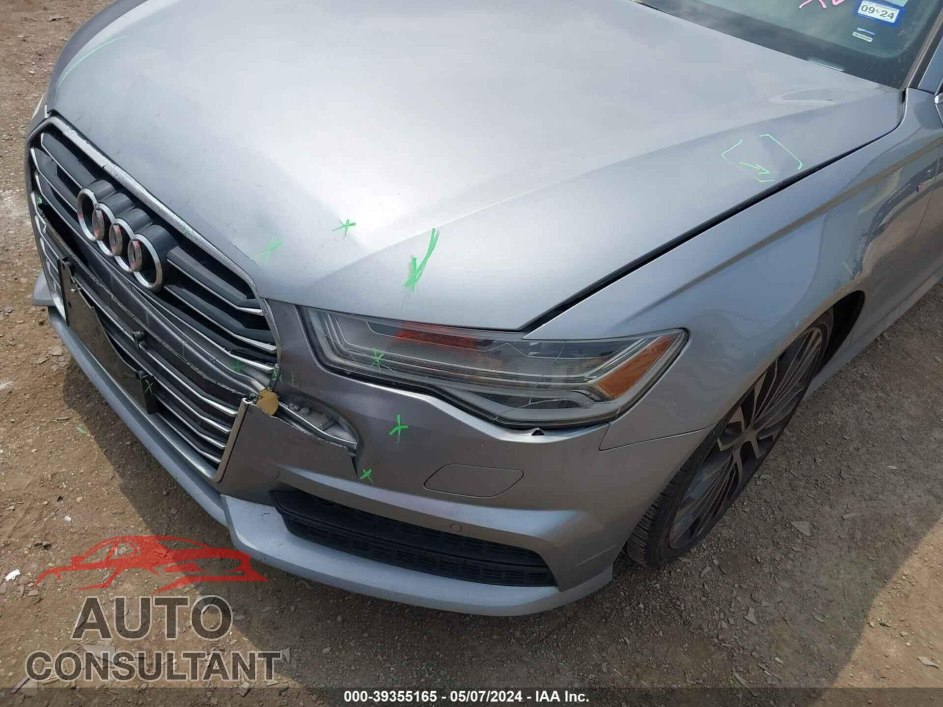 AUDI A6 2017 - WAUC8AFC3HN057091