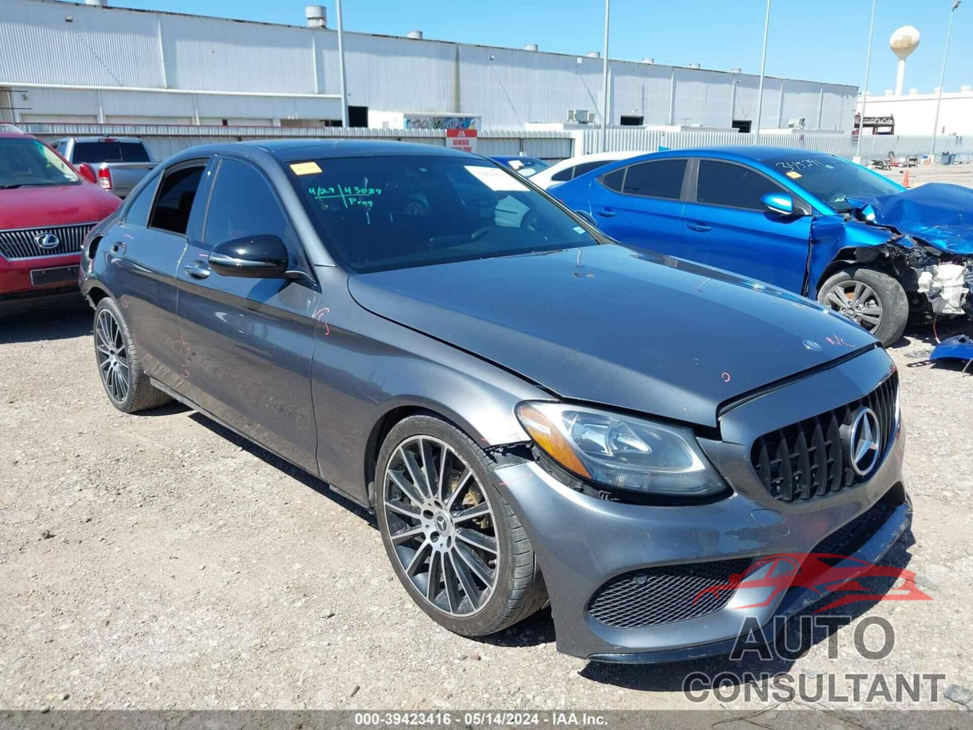 MERCEDES-BENZ C 300 2017 - 55SWF4JB4HU231785