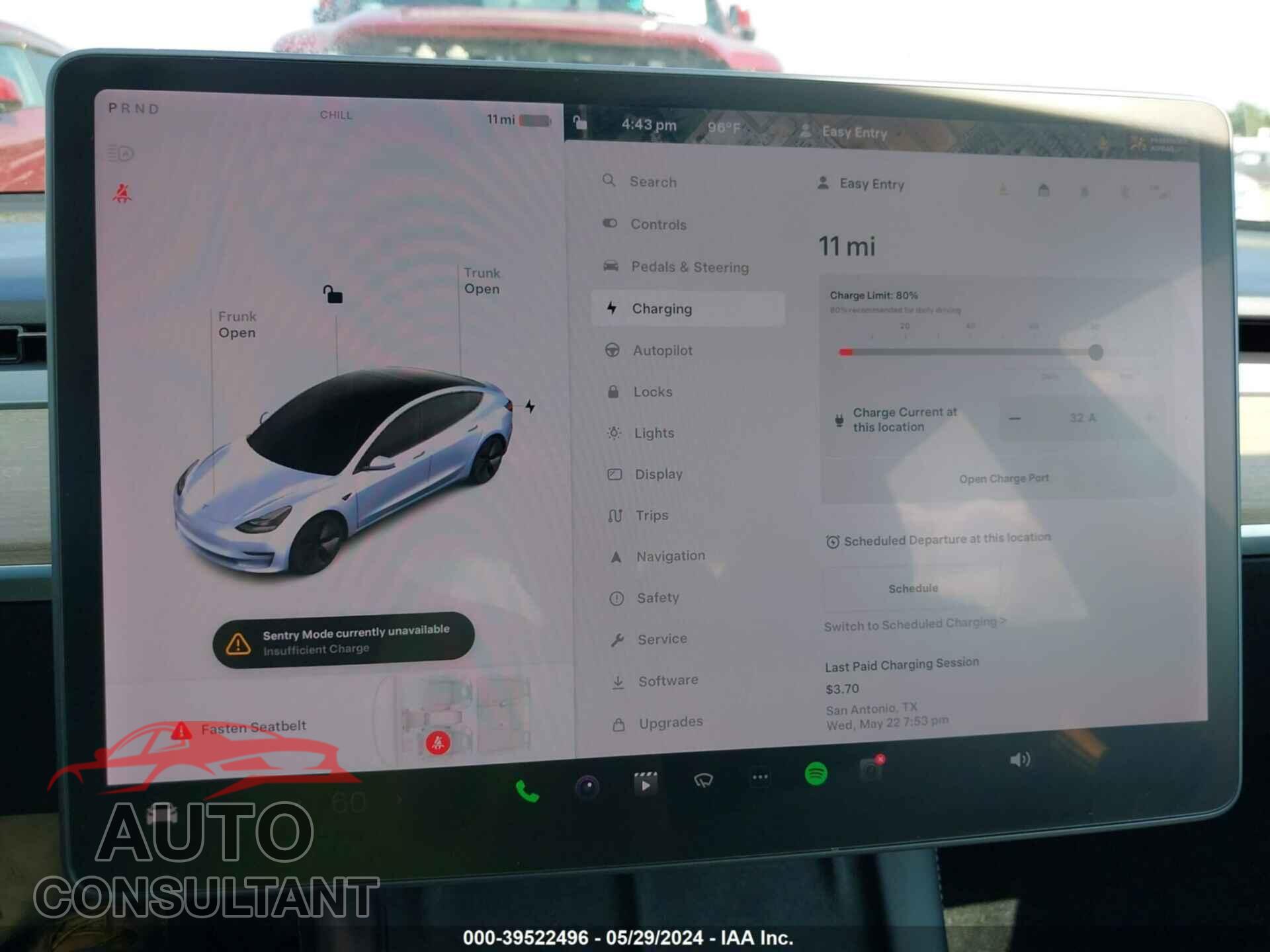 TESLA MODEL 3 2021 - 5YJ3E1EA8MF077003