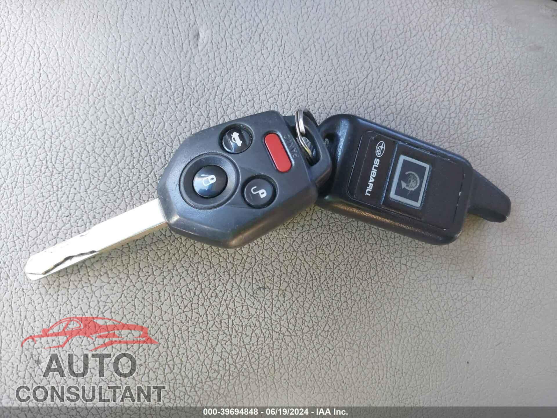 SUBARU OUTBACK 2011 - 4S4BRBCC9B3323508