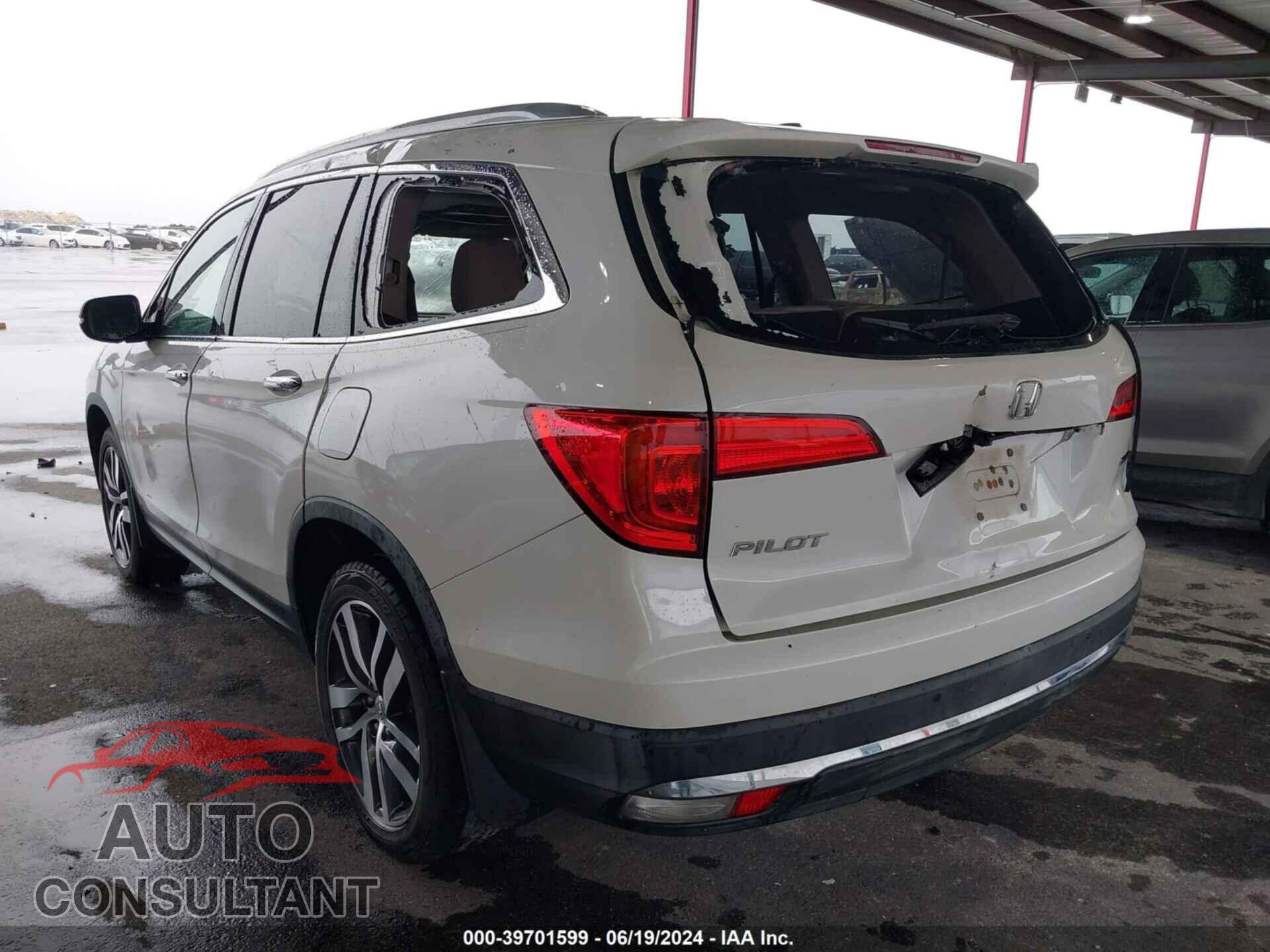HONDA PILOT 2016 - 5FNYF5H99GB016114