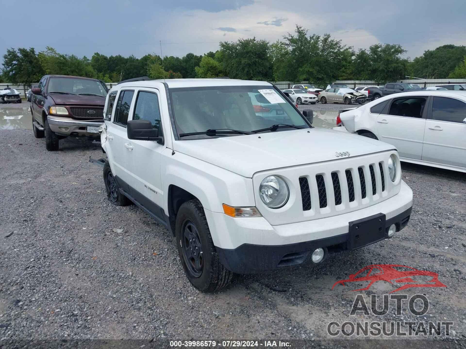 JEEP PATRIOT 2016 - 1C4NJPBA2GD527316