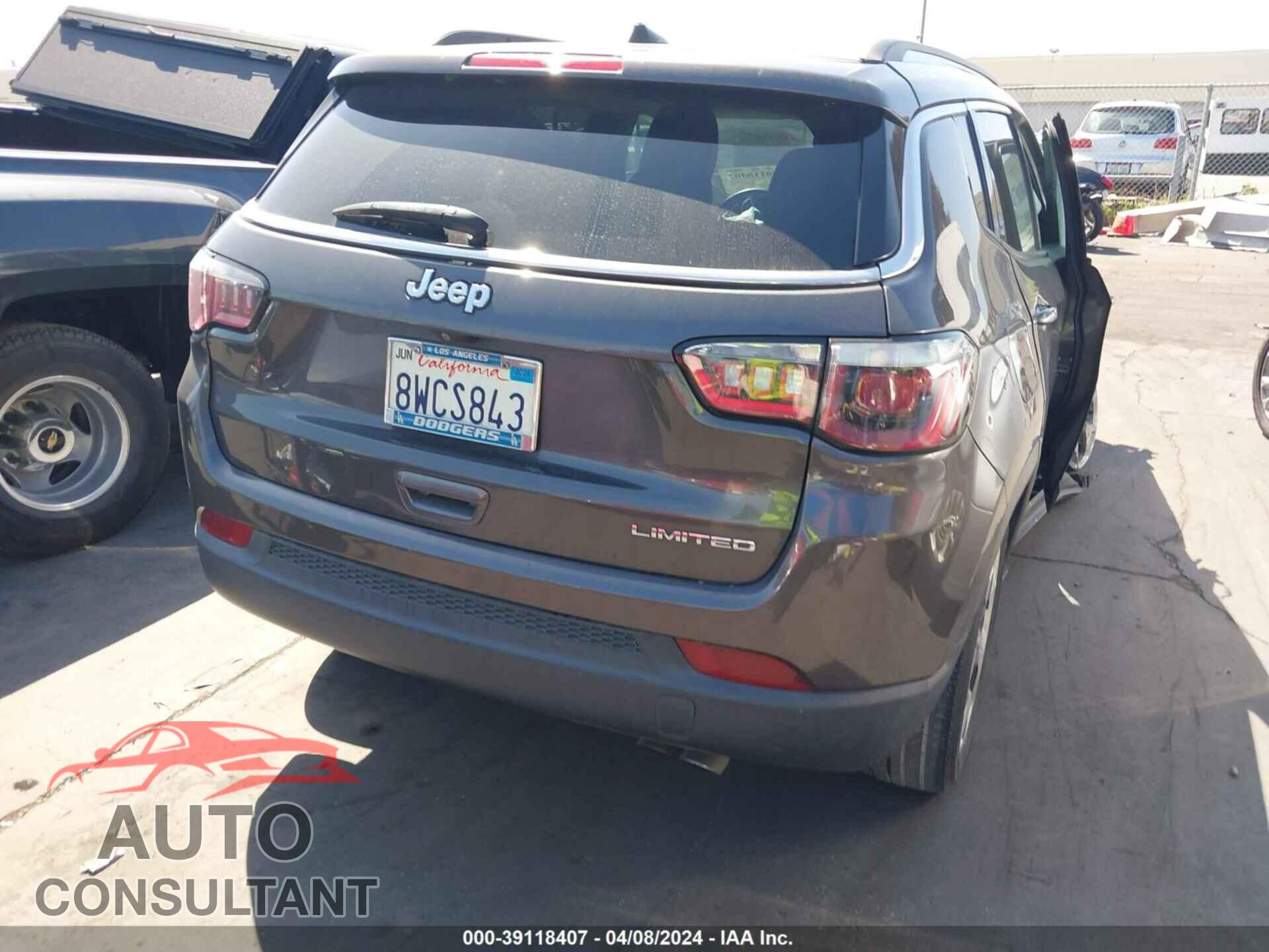 JEEP COMPASS 2019 - 3C4NJCCB7KT793644