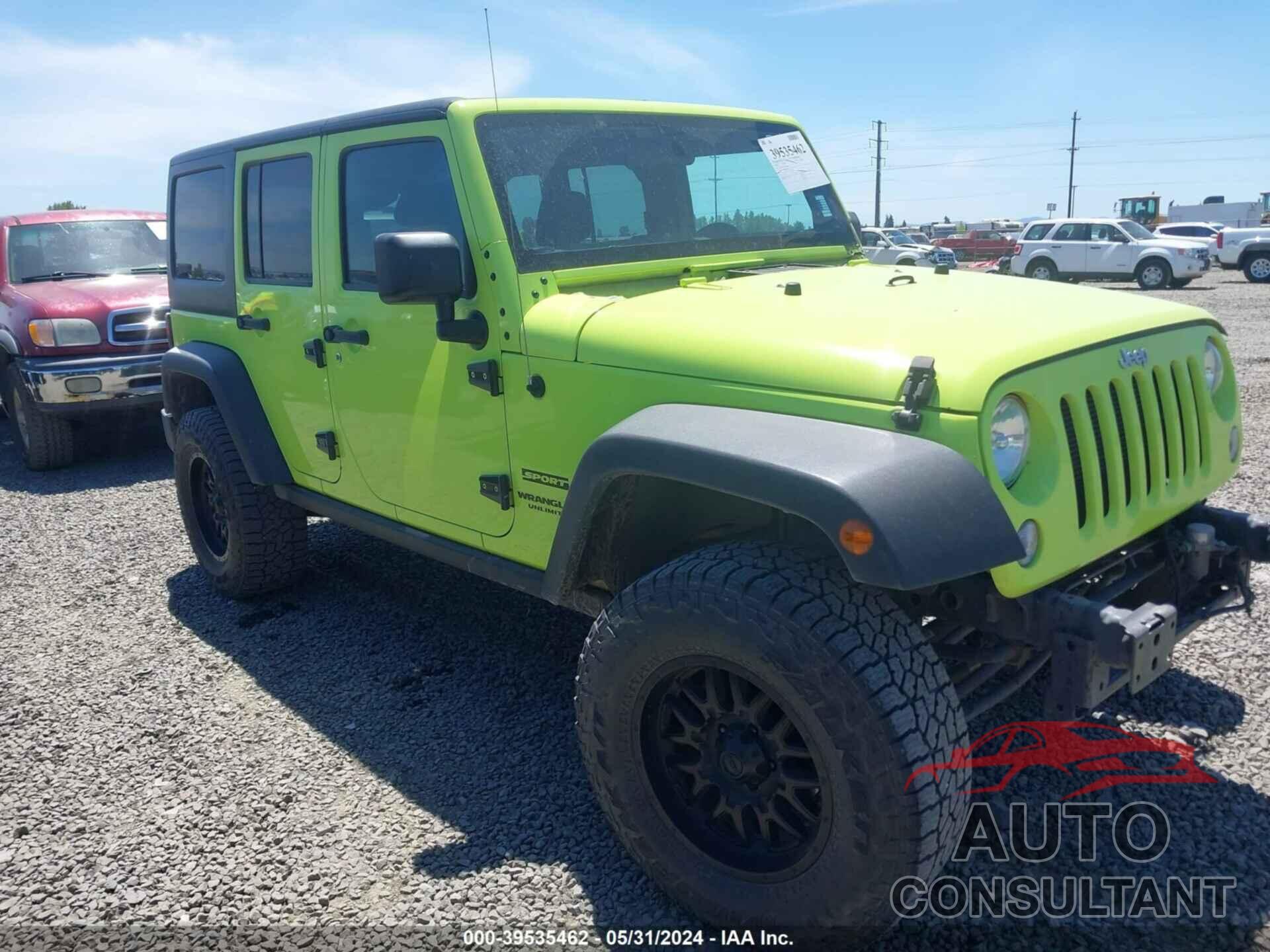 JEEP WRANGLER UNLIMITED 2016 - 1C4BJWDG2GL320557