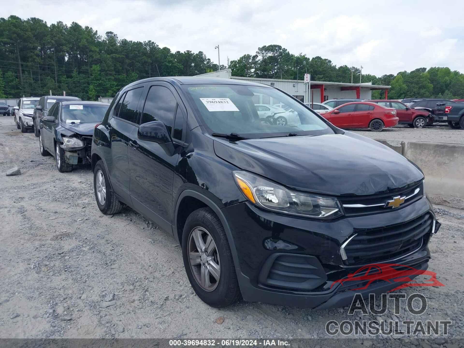 CHEVROLET TRAX 2020 - 3GNCJKSB1LL159984