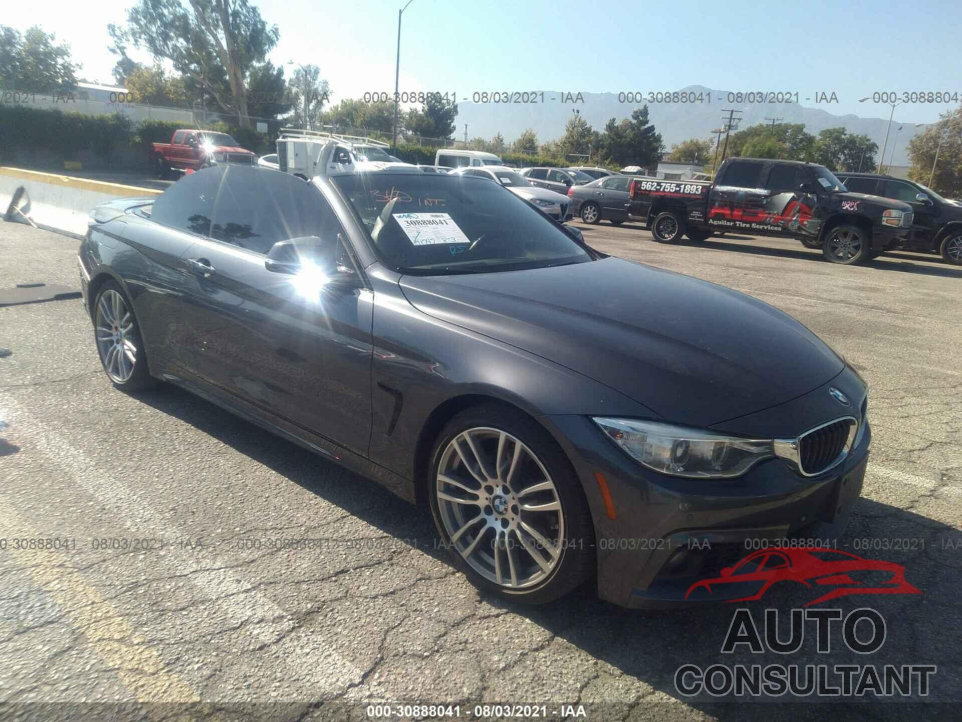 BMW 4 SERIES 2016 - WBA3V7C51G5A25811