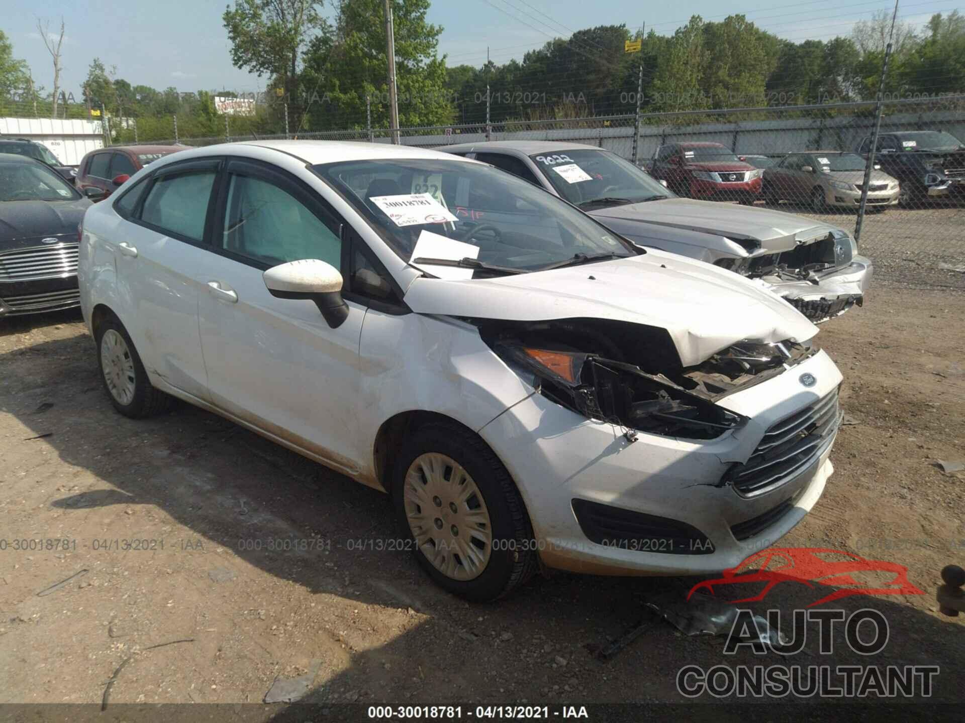 FORD FIESTA 2017 - 3FADP4AJ8HM140033
