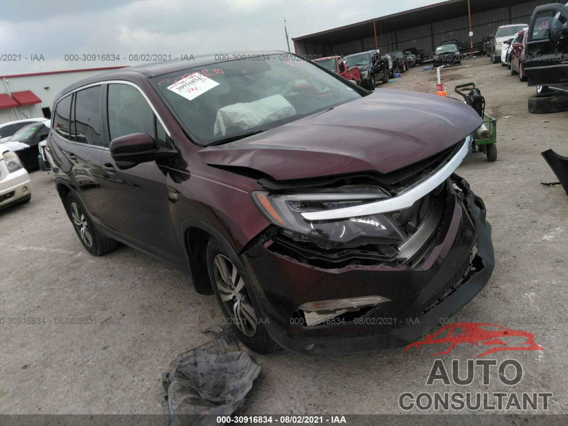 HONDA PILOT 2016 - 5FNYF5H67GB054897