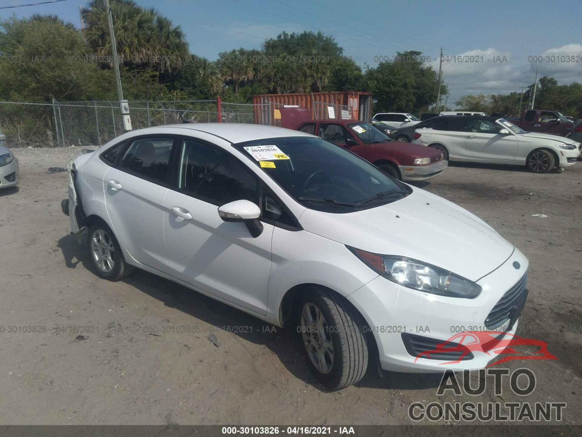 FORD FIESTA 2016 - 3FADP4BJ5GM200105