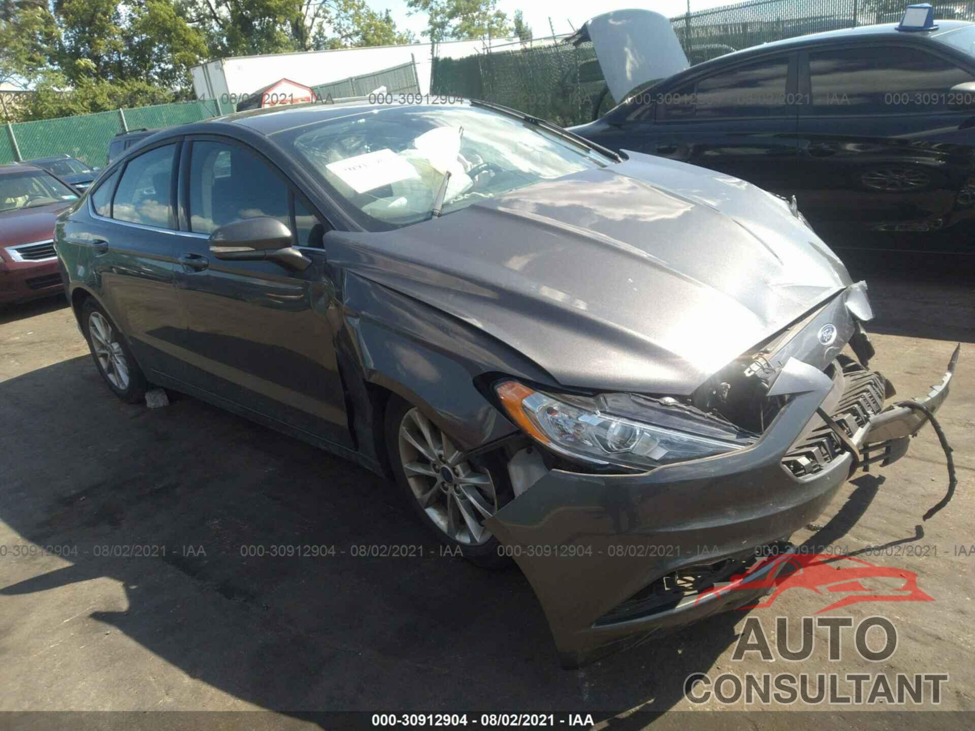 FORD FUSION 2017 - 3FA6P0H77HR151152