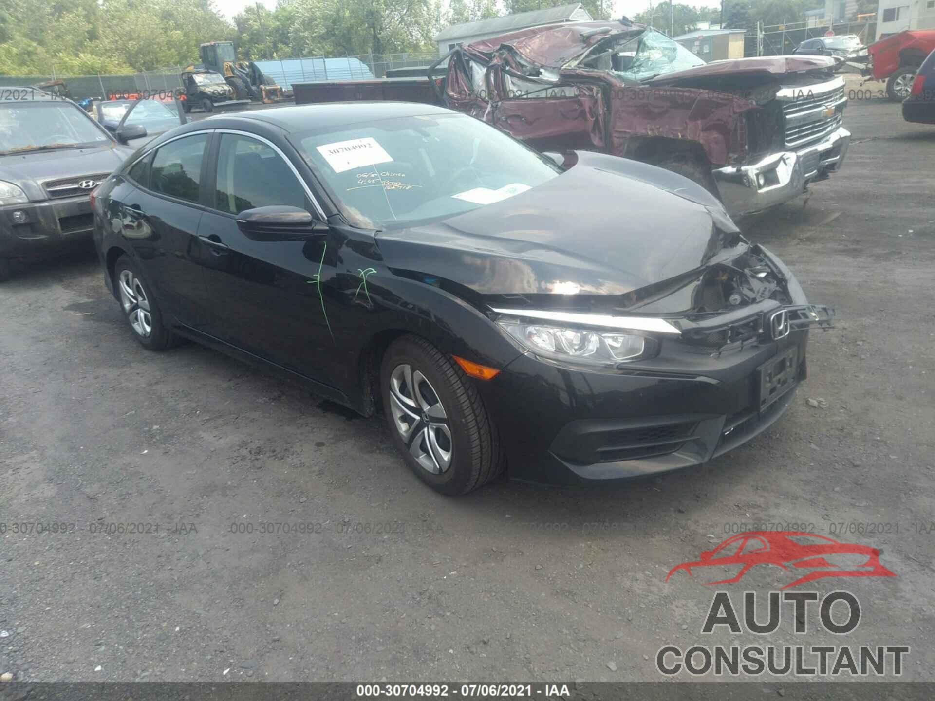 HONDA CIVIC SEDAN 2017 - 19XFC2F55HE202562