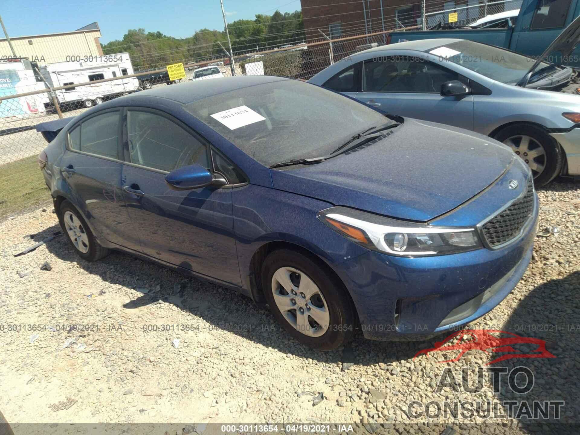 KIA FORTE 2017 - 3KPFK4A75HE011795