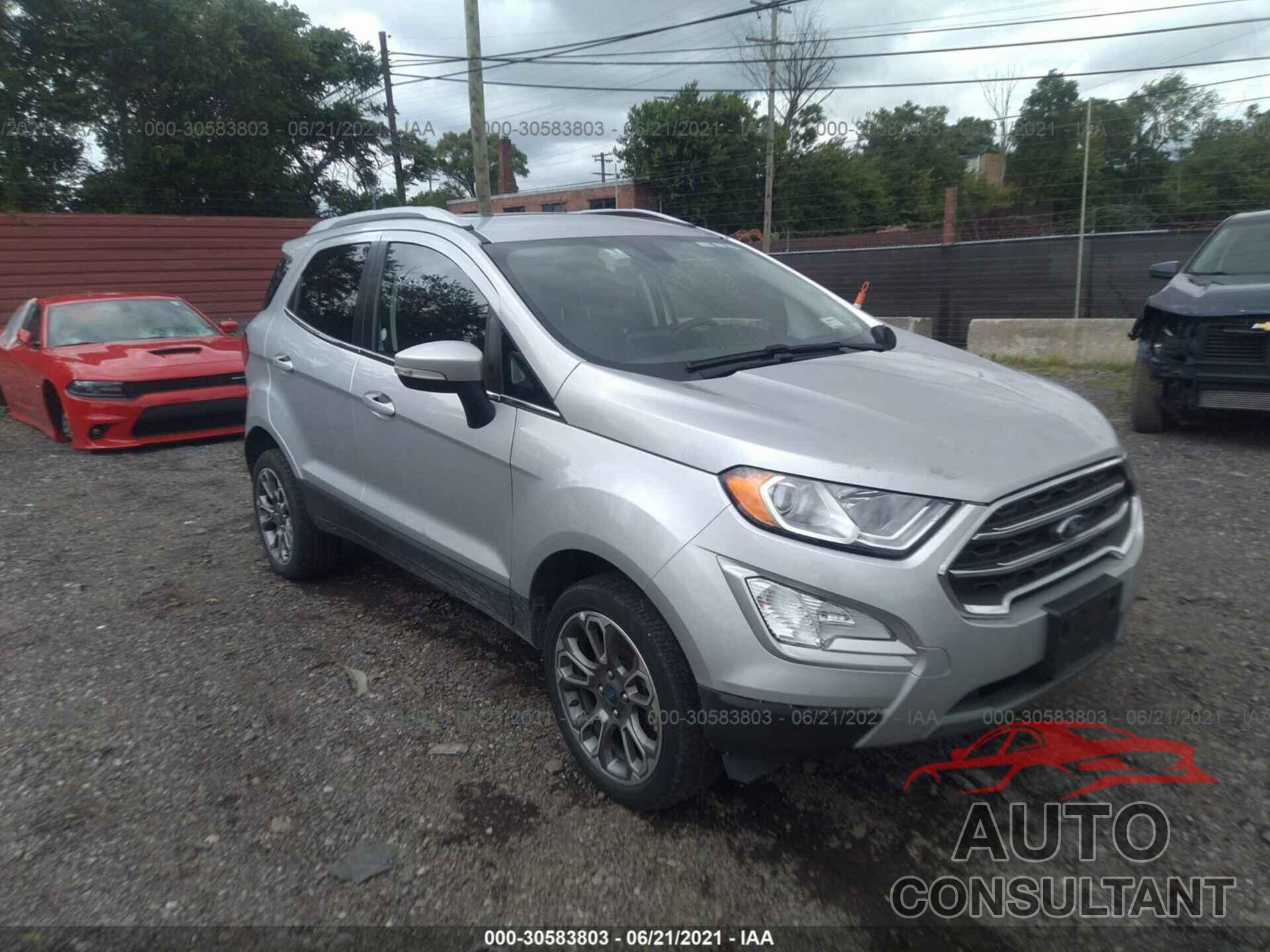 FORD ECOSPORT 2020 - MAJ6S3KL2LC358559