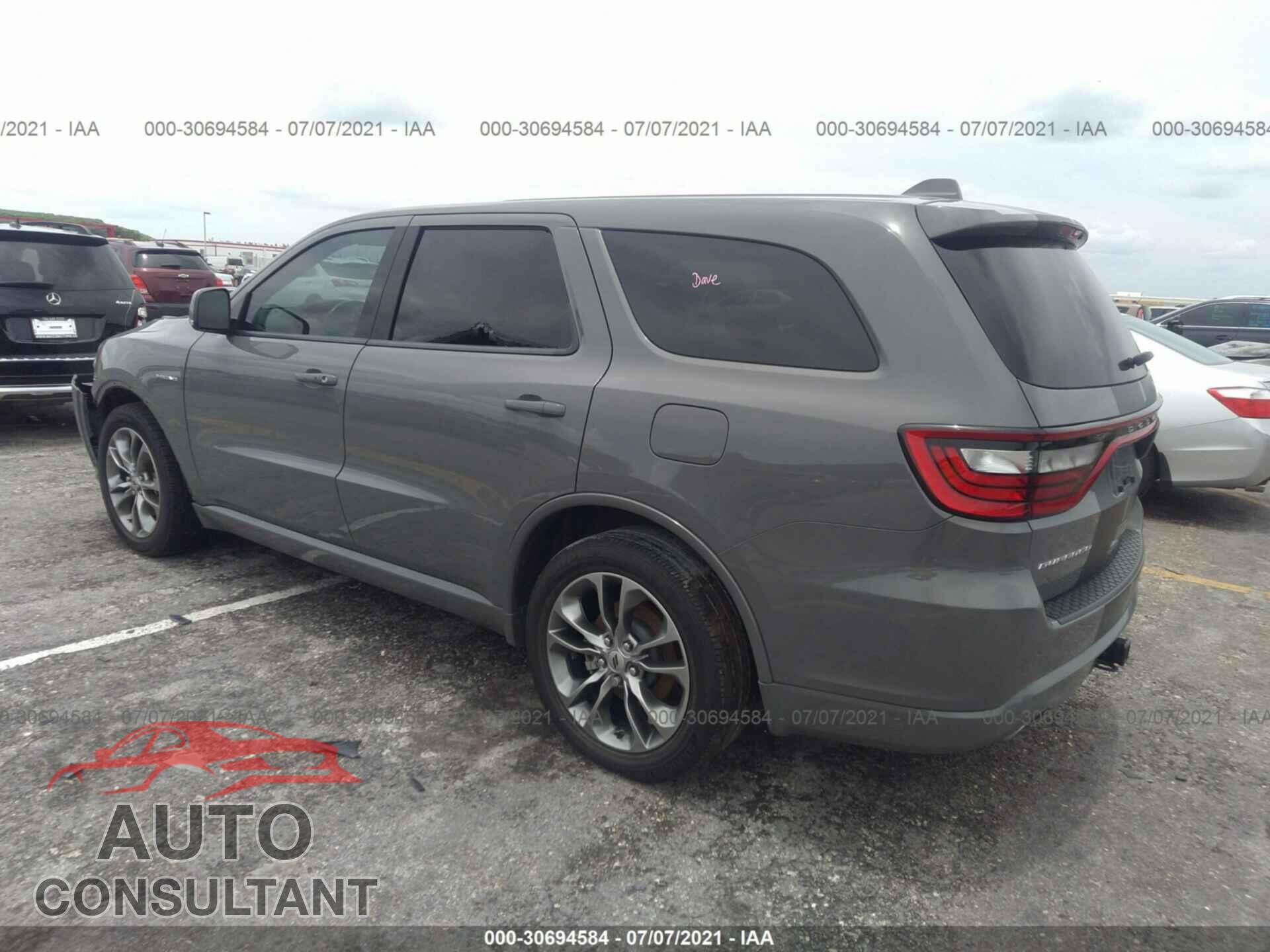DODGE DURANGO 2020 - 1C4SDHCT8LC191977