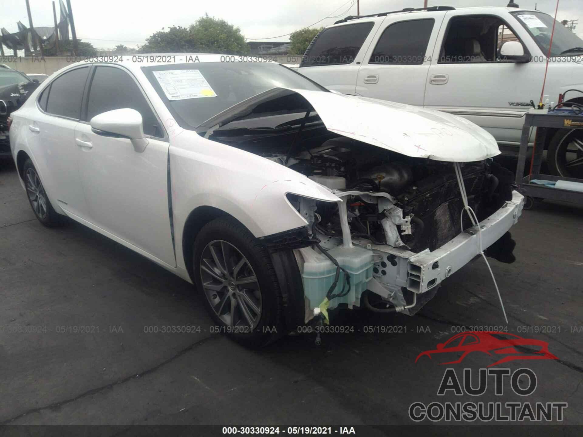 LEXUS ES 300H 2016 - JTHBW1GGXG2122037
