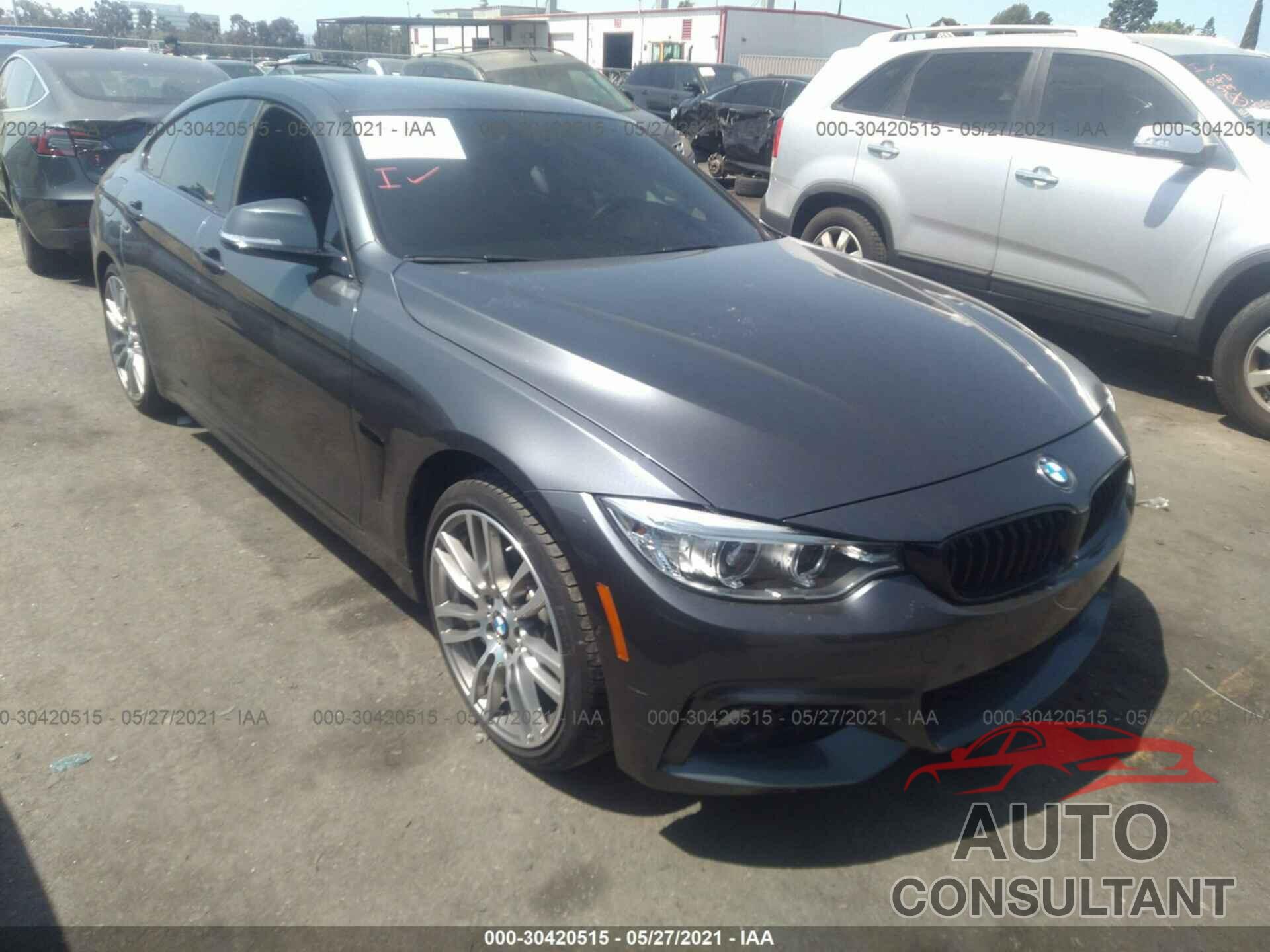 BMW 4 SERIES 2017 - WBA4F7C36HG789009