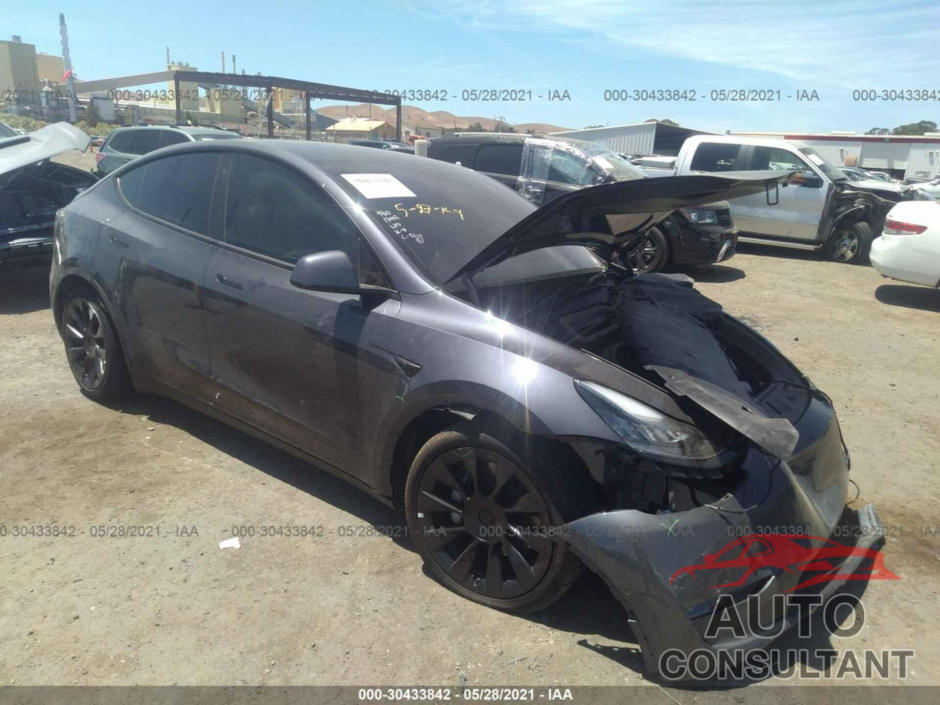 TESLA MODEL Y 2021 - 5YJYGDEE3MF139069