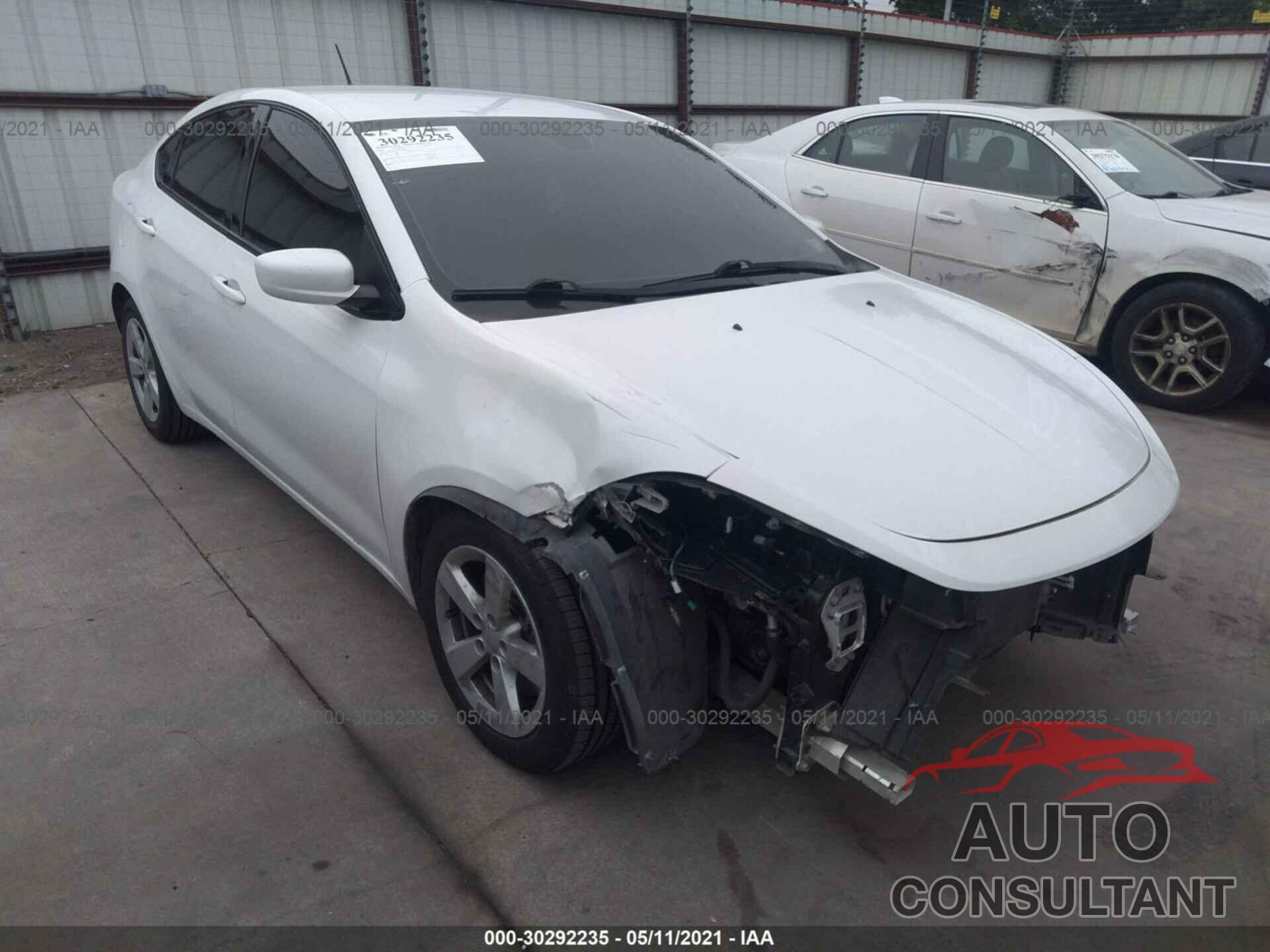 DODGE DART 2016 - 1C3CDFBB7GD694633