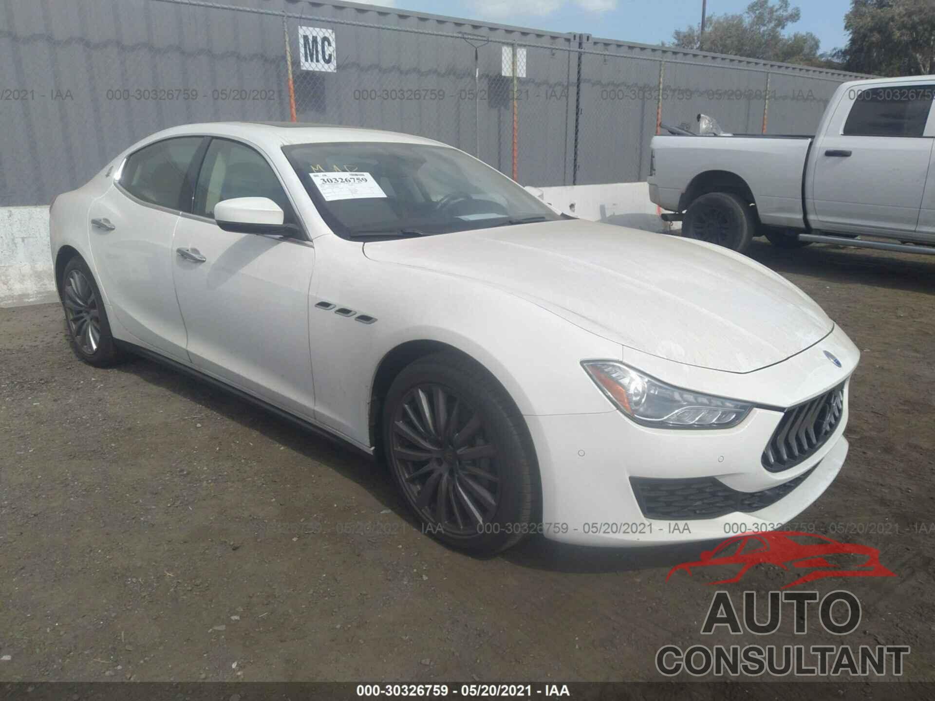 MASERATI GHIBLI 2019 - ZAM57XSA3K1316016