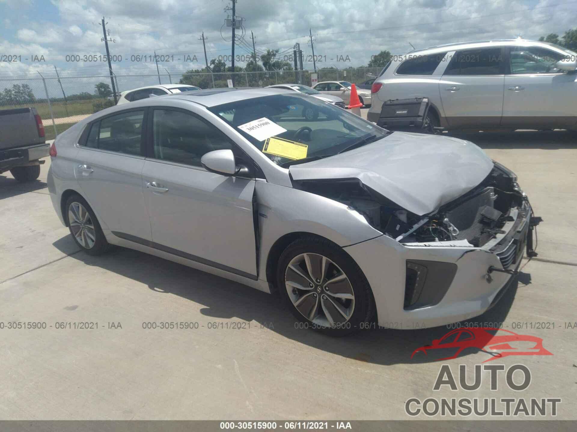 HYUNDAI IONIQ HYBRID 2019 - KMHC85LC8KU130317