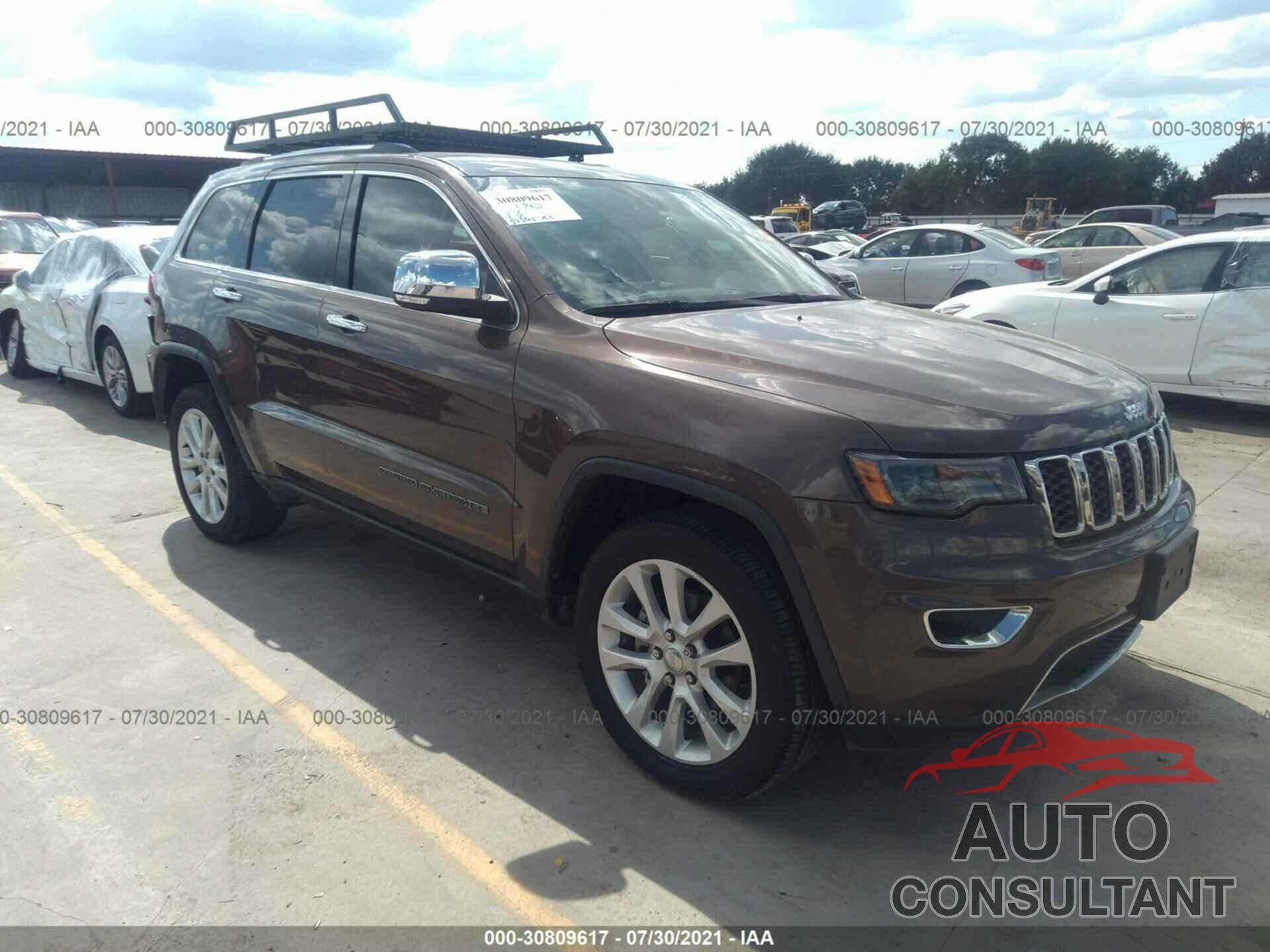 JEEP GRAND CHEROKEE 2017 - 1C4RJEBGXHC943874