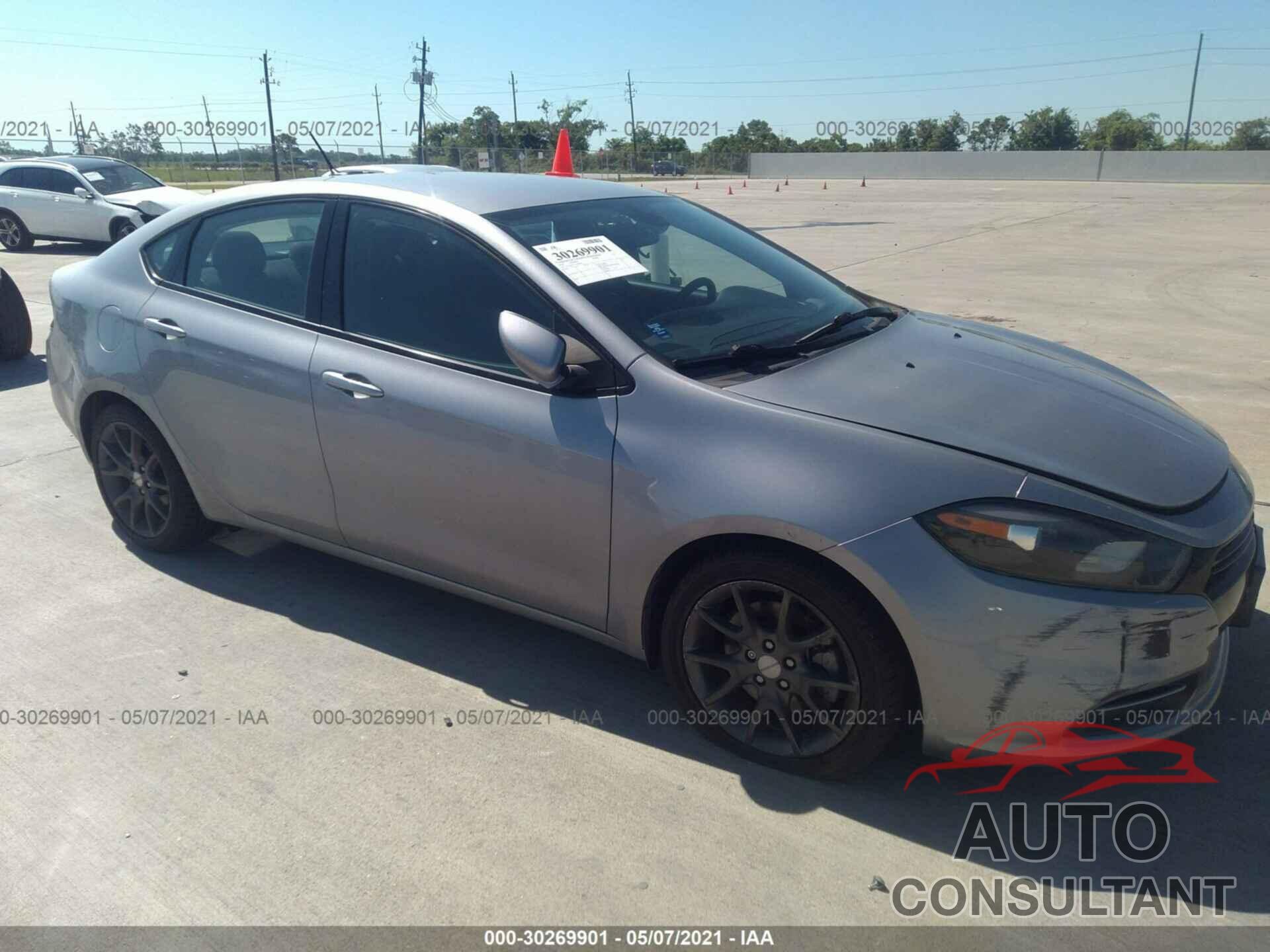 DODGE DART 2016 - 1C3CDFAA7GD767394